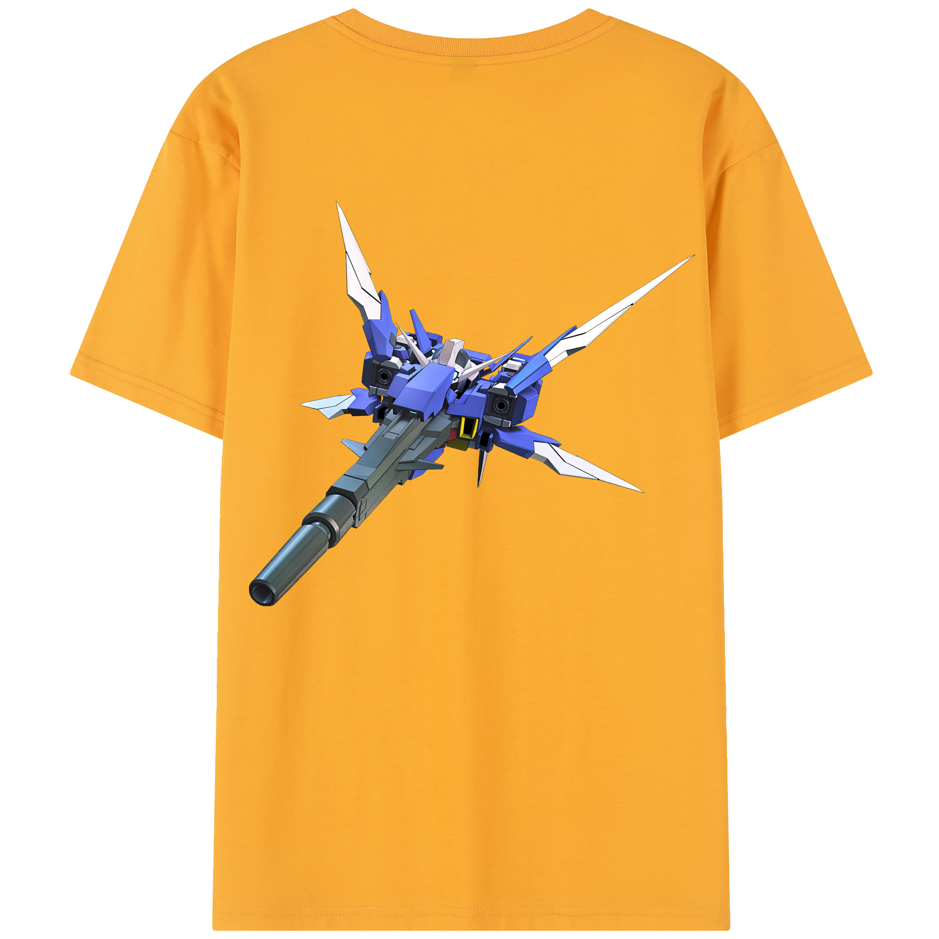 （画像用） 機動戦士ガンダム Mobile Suit Gundam レディース半袖Tシャツ(バックプリント)
