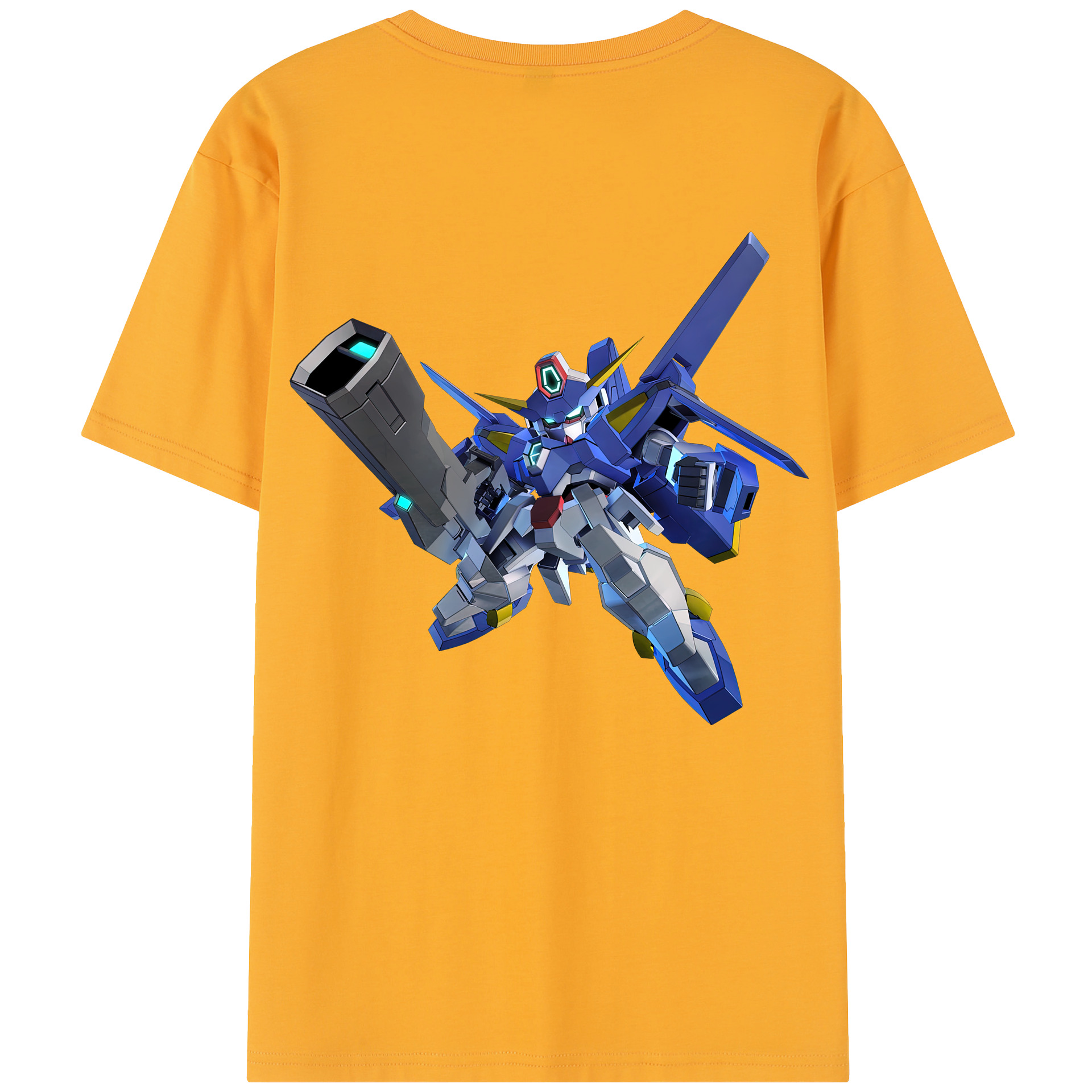 （画像用） 機動戦士ガンダム Mobile Suit Gundam レディース半袖Tシャツ(バックプリント)