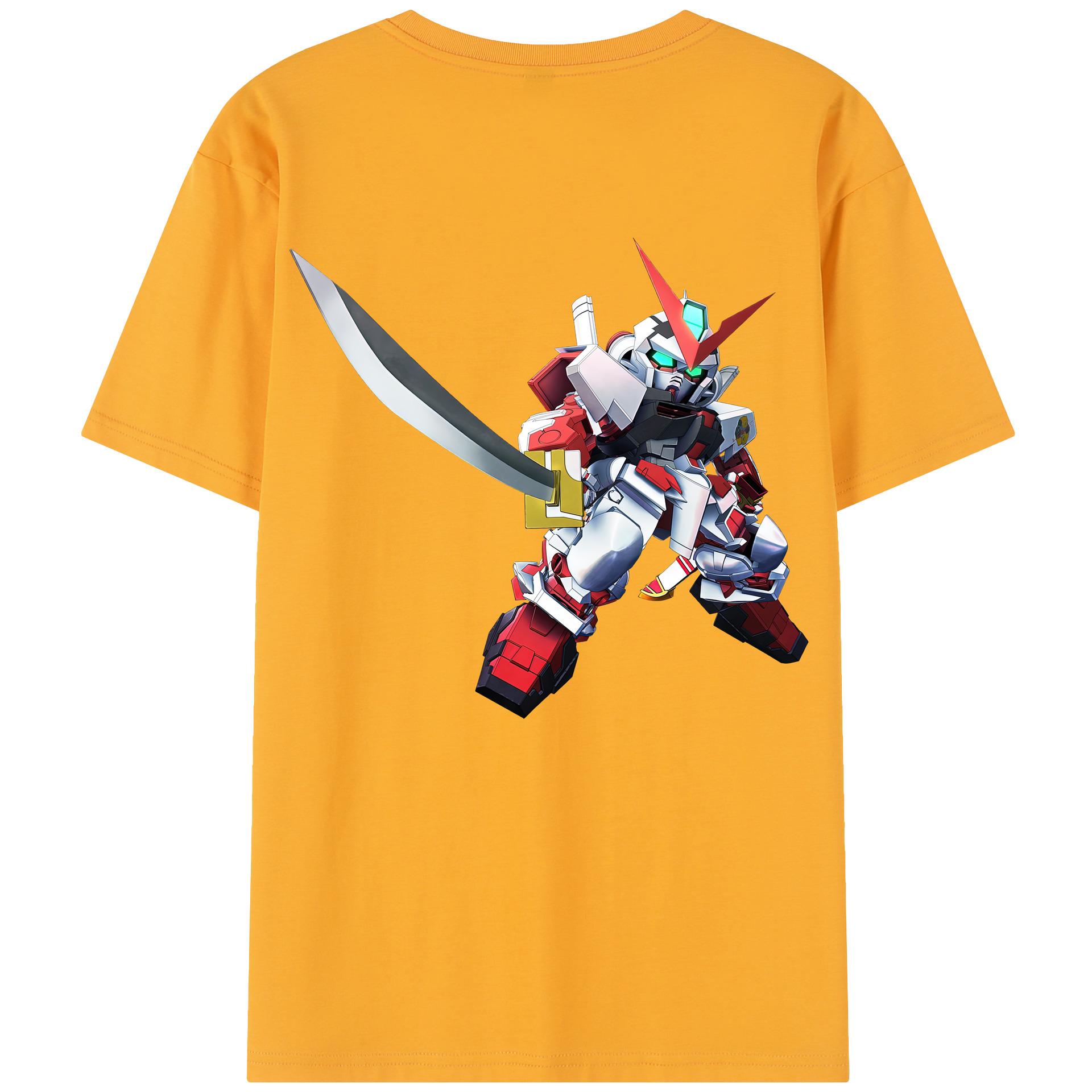 （画像用） 機動戦士ガンダム Mobile Suit Gundam レディース半袖Tシャツ(バックプリント)