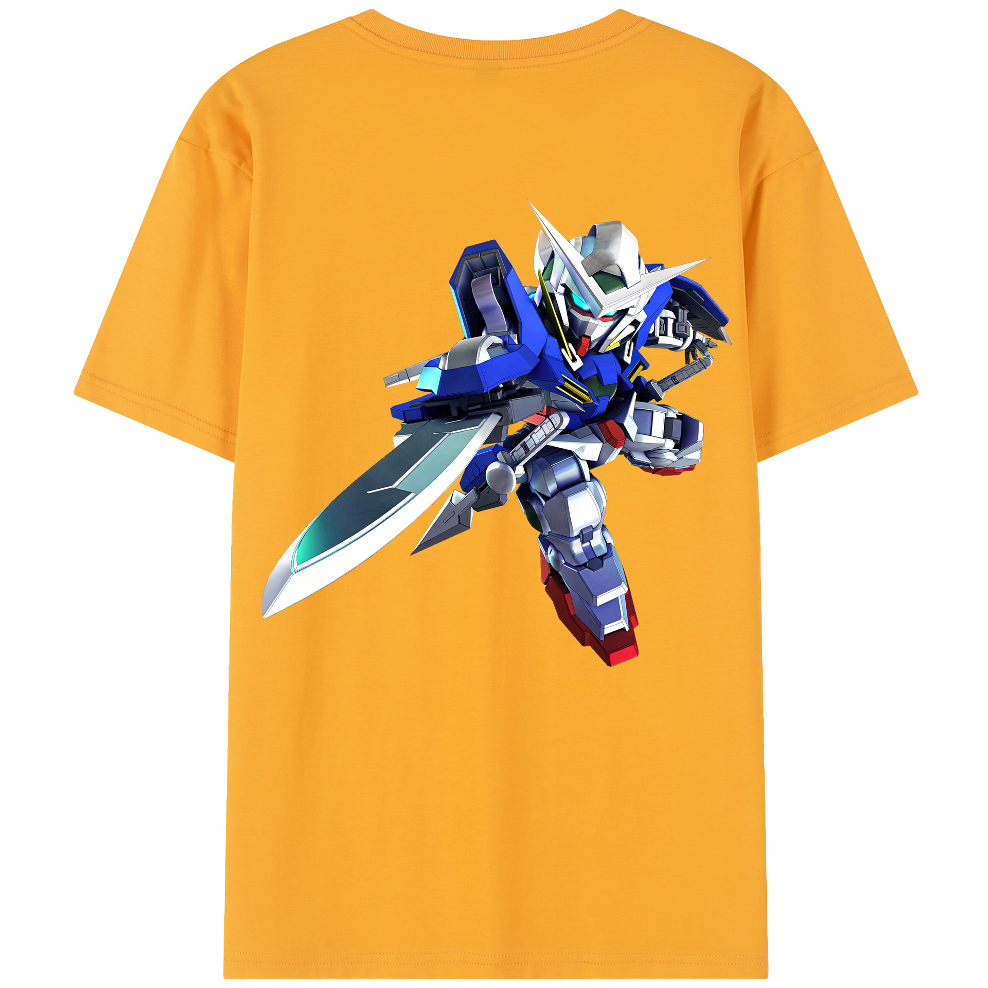 （画像用） 機動戦士ガンダム Mobile Suit Gundam レディース半袖Tシャツ(バックプリント)
