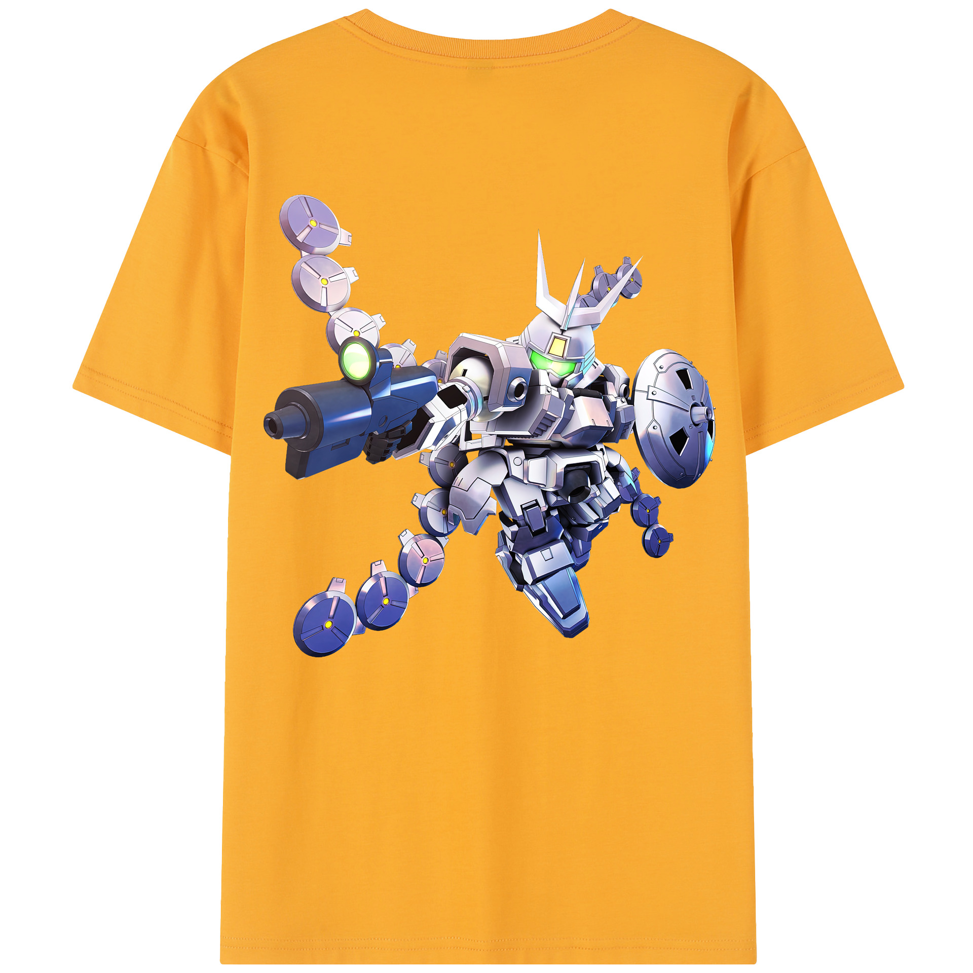 （画像用） 機動戦士ガンダム Mobile Suit Gundam レディース半袖Tシャツ(バックプリント)