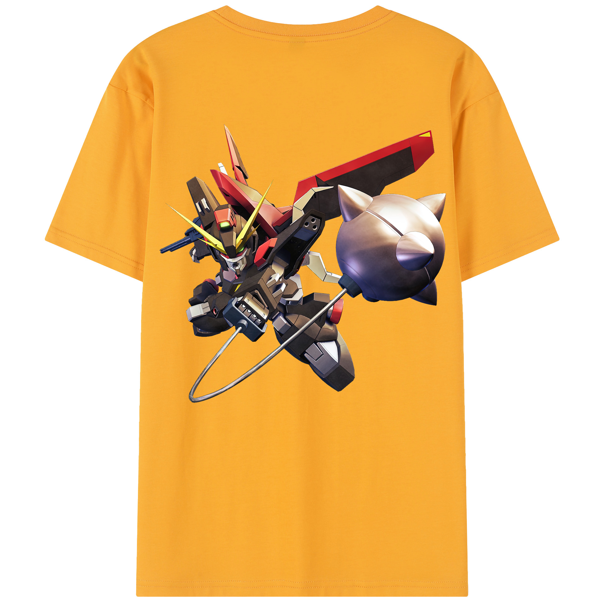 （画像用） 機動戦士ガンダム Mobile Suit Gundam レディース半袖Tシャツ(バックプリント)