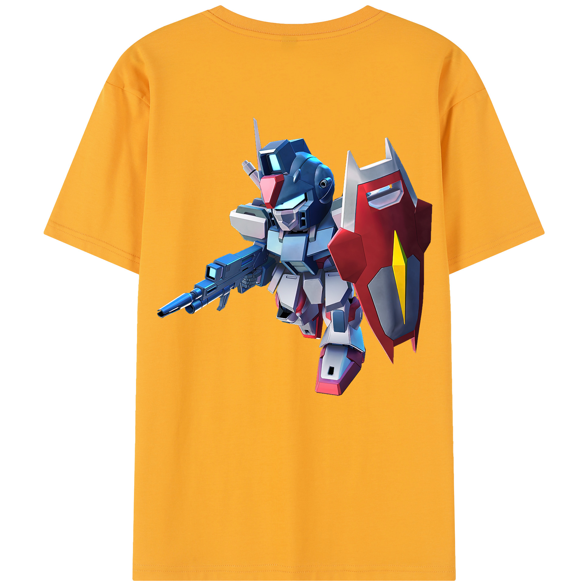 （画像用） 機動戦士ガンダム Mobile Suit Gundam レディース半袖Tシャツ(バックプリント)