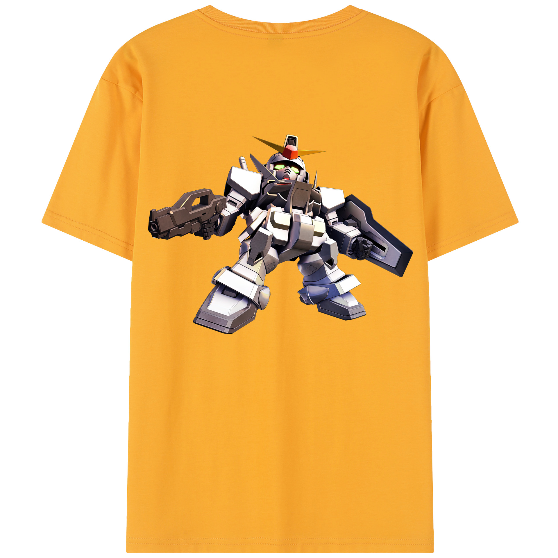 （画像用） 機動戦士ガンダム Mobile Suit Gundam レディース半袖Tシャツ(バックプリント)