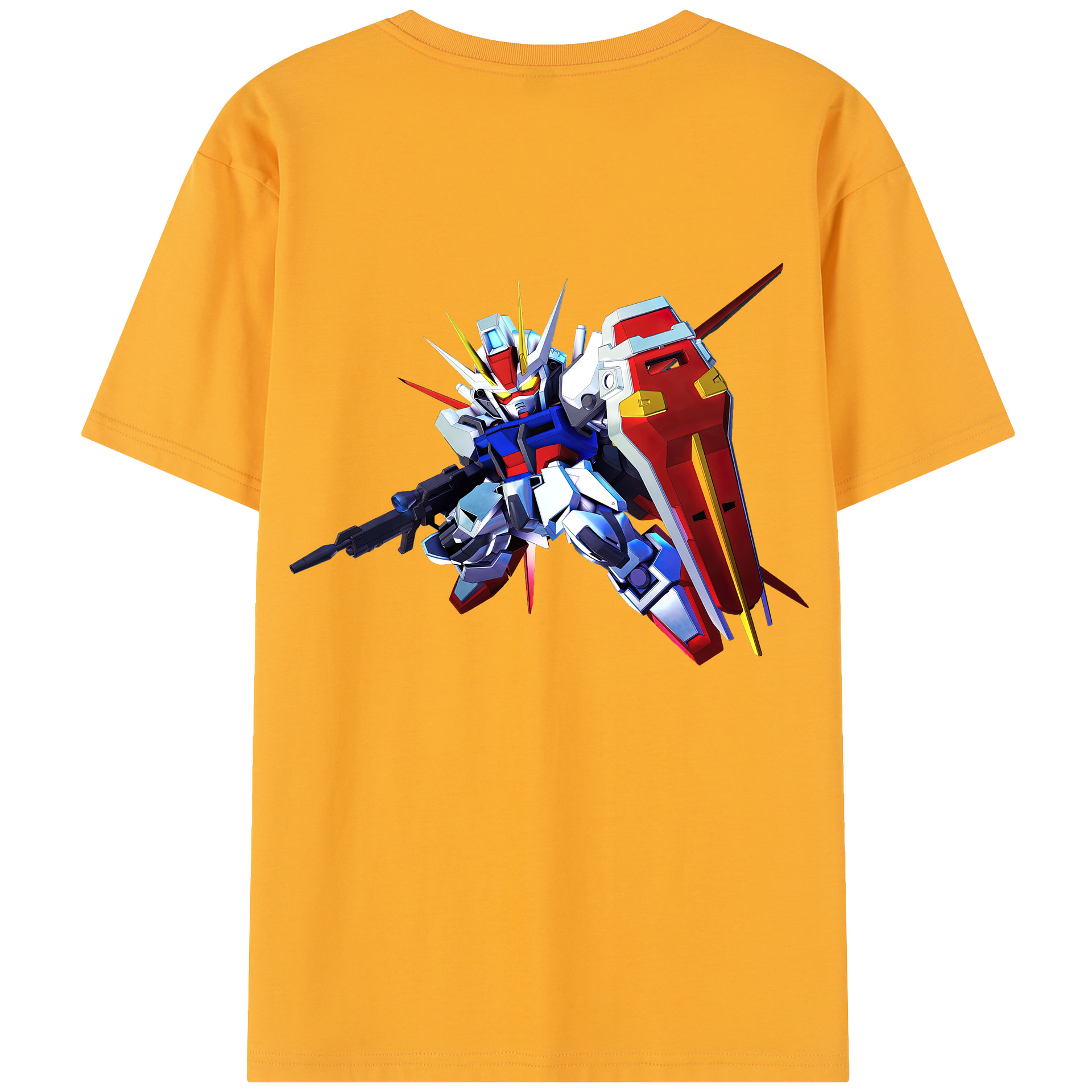 （画像用） 機動戦士ガンダム Mobile Suit Gundam レディース半袖Tシャツ(バックプリント)