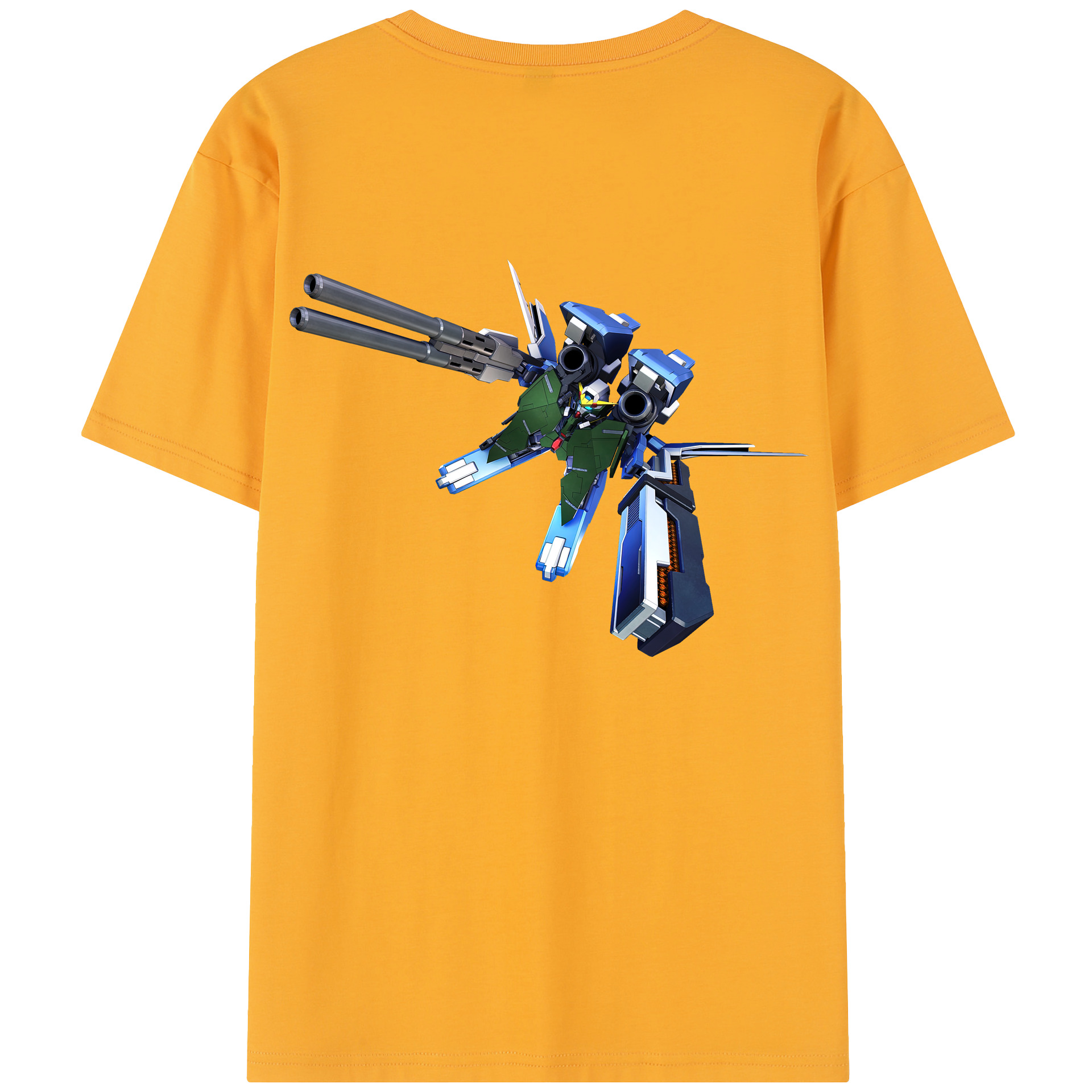 （画像用） 機動戦士ガンダム Mobile Suit Gundam レディース半袖Tシャツ(バックプリント)