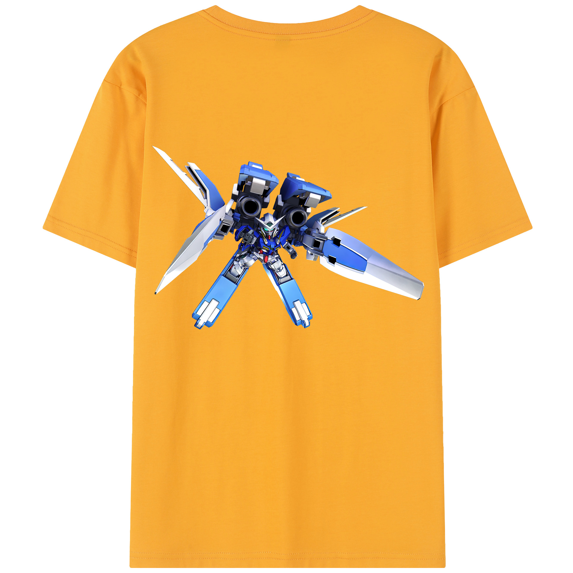 （画像用） 機動戦士ガンダム Mobile Suit Gundam レディース半袖Tシャツ(バックプリント)