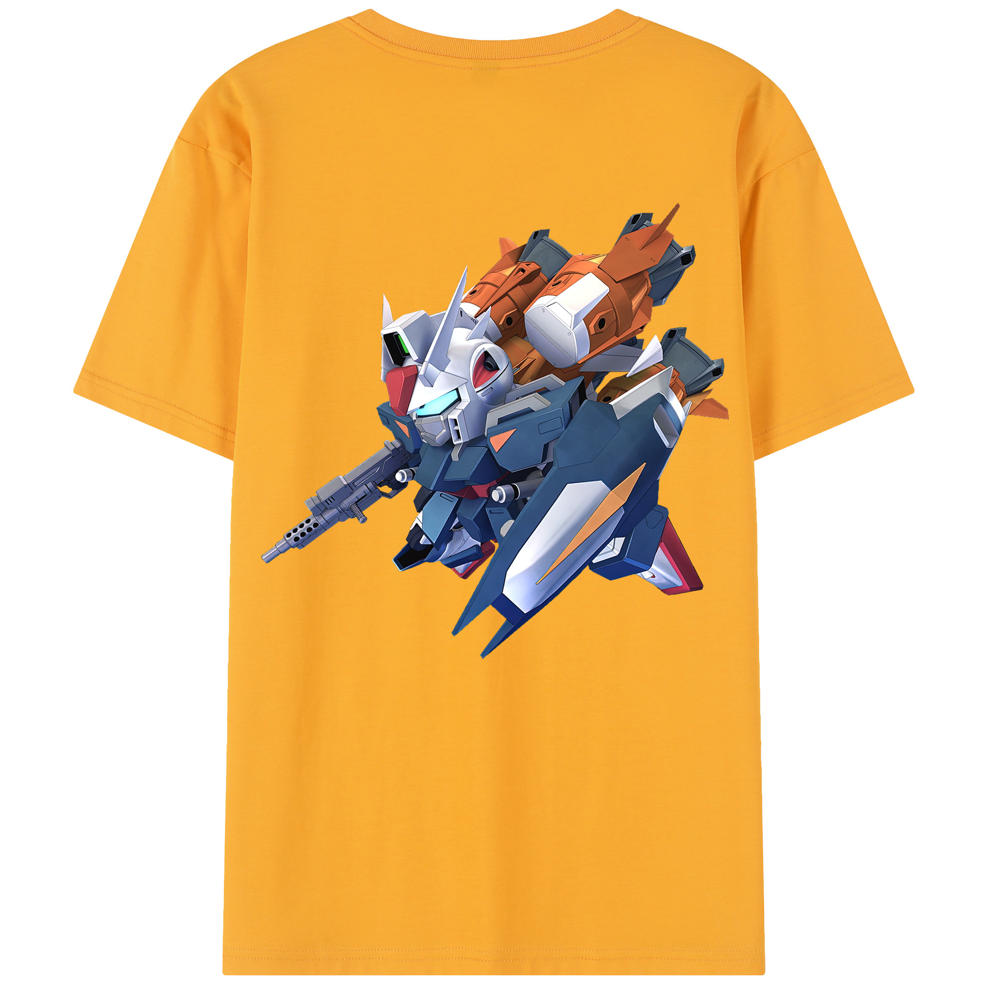 （画像用） 機動戦士ガンダム Mobile Suit Gundam レディース半袖Tシャツ(バックプリント)