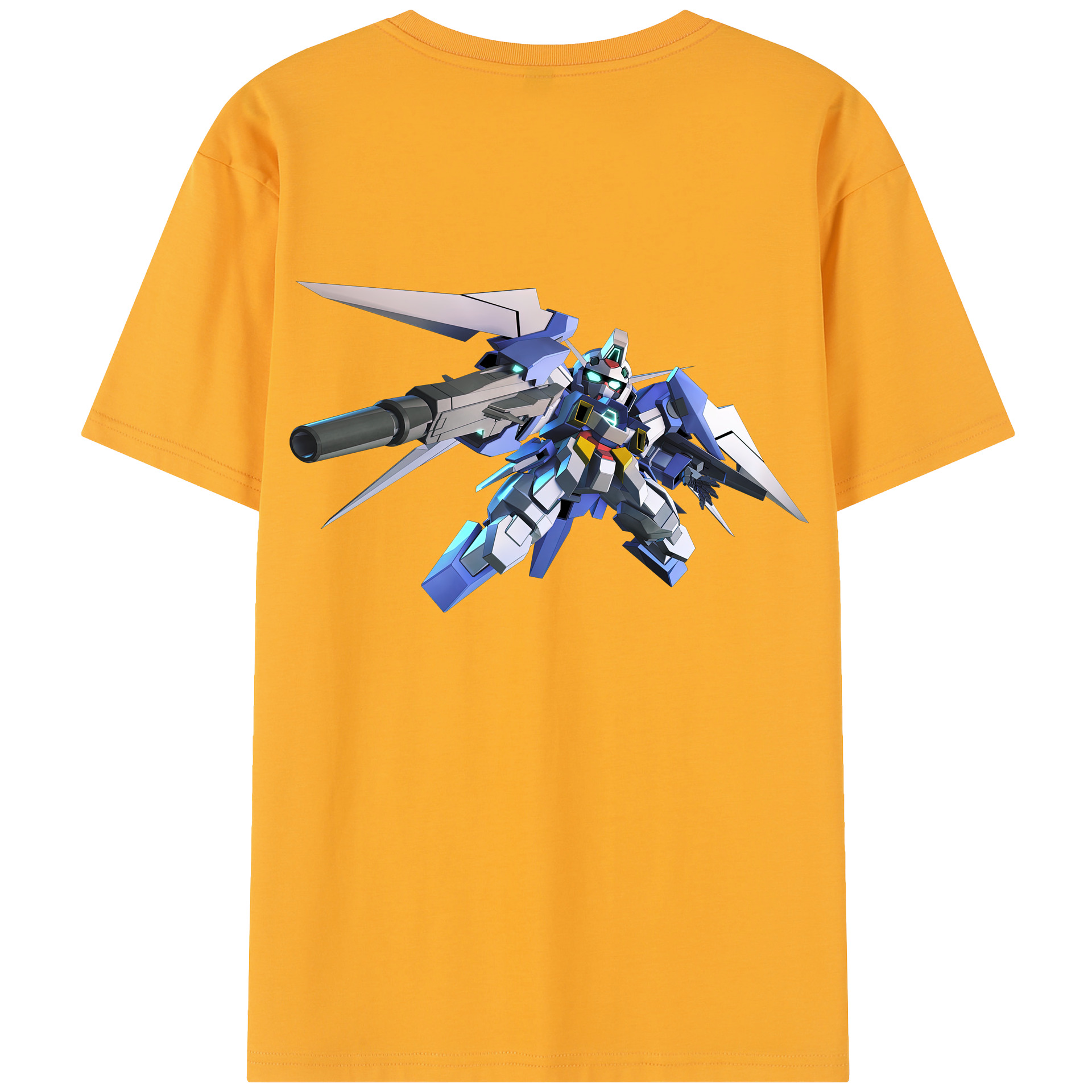（画像用） 機動戦士ガンダム Mobile Suit Gundam レディース半袖Tシャツ(バックプリント)