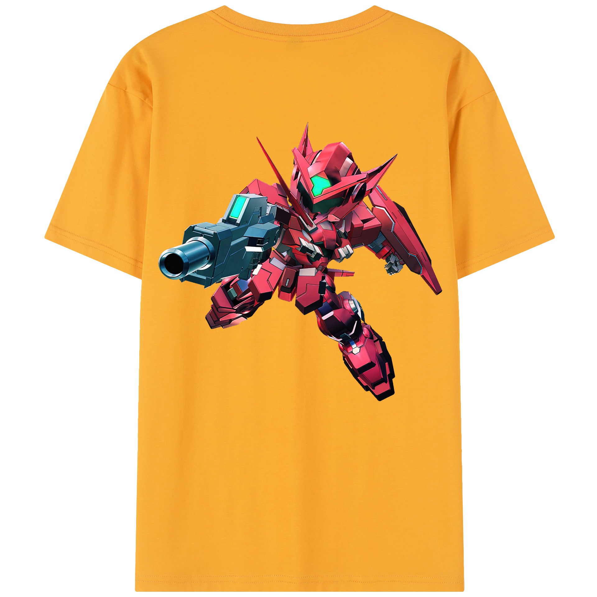 （画像用） 機動戦士ガンダム Mobile Suit Gundam レディース半袖Tシャツ(バックプリント)