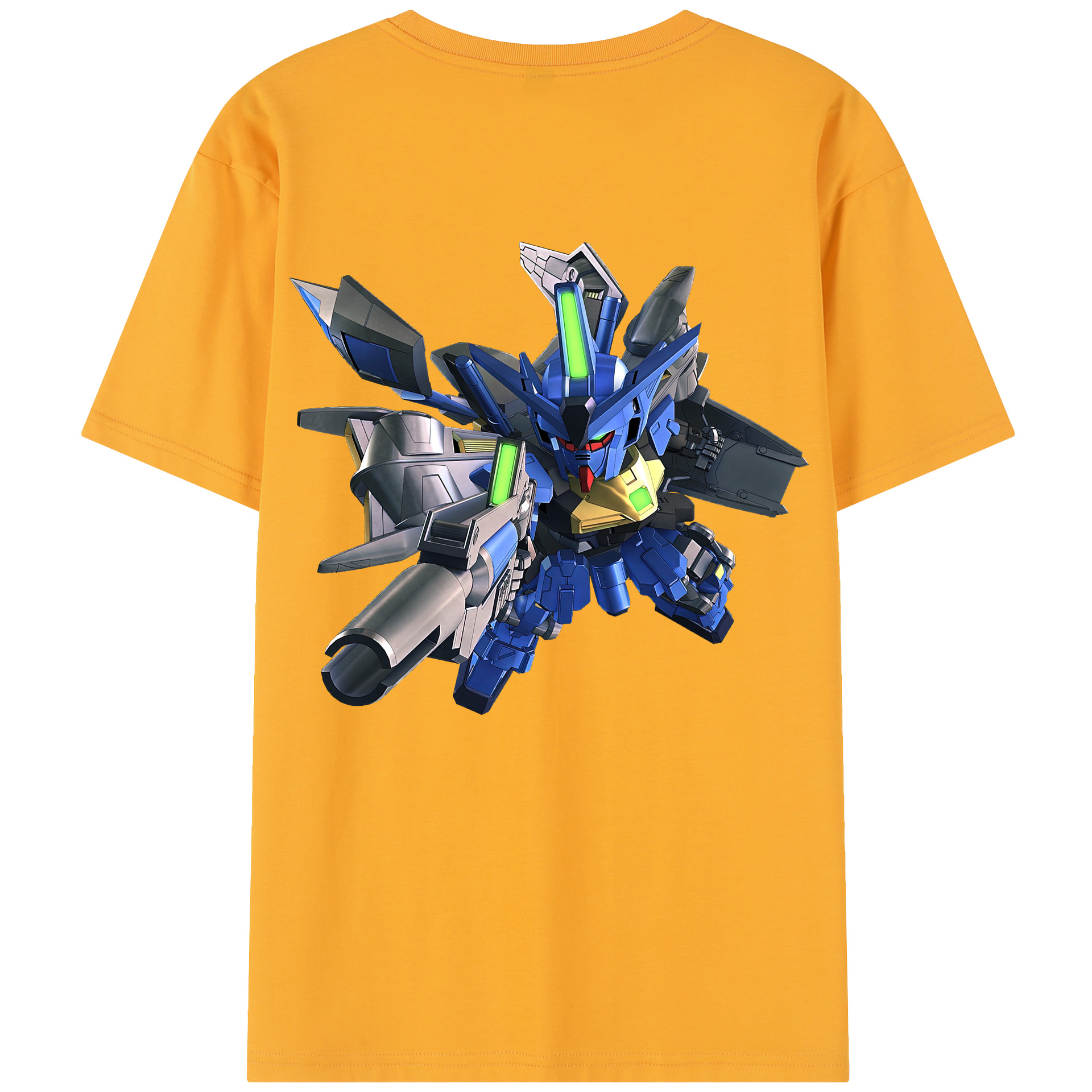 （画像用） 機動戦士ガンダム Mobile Suit Gundam レディース半袖Tシャツ(バックプリント)