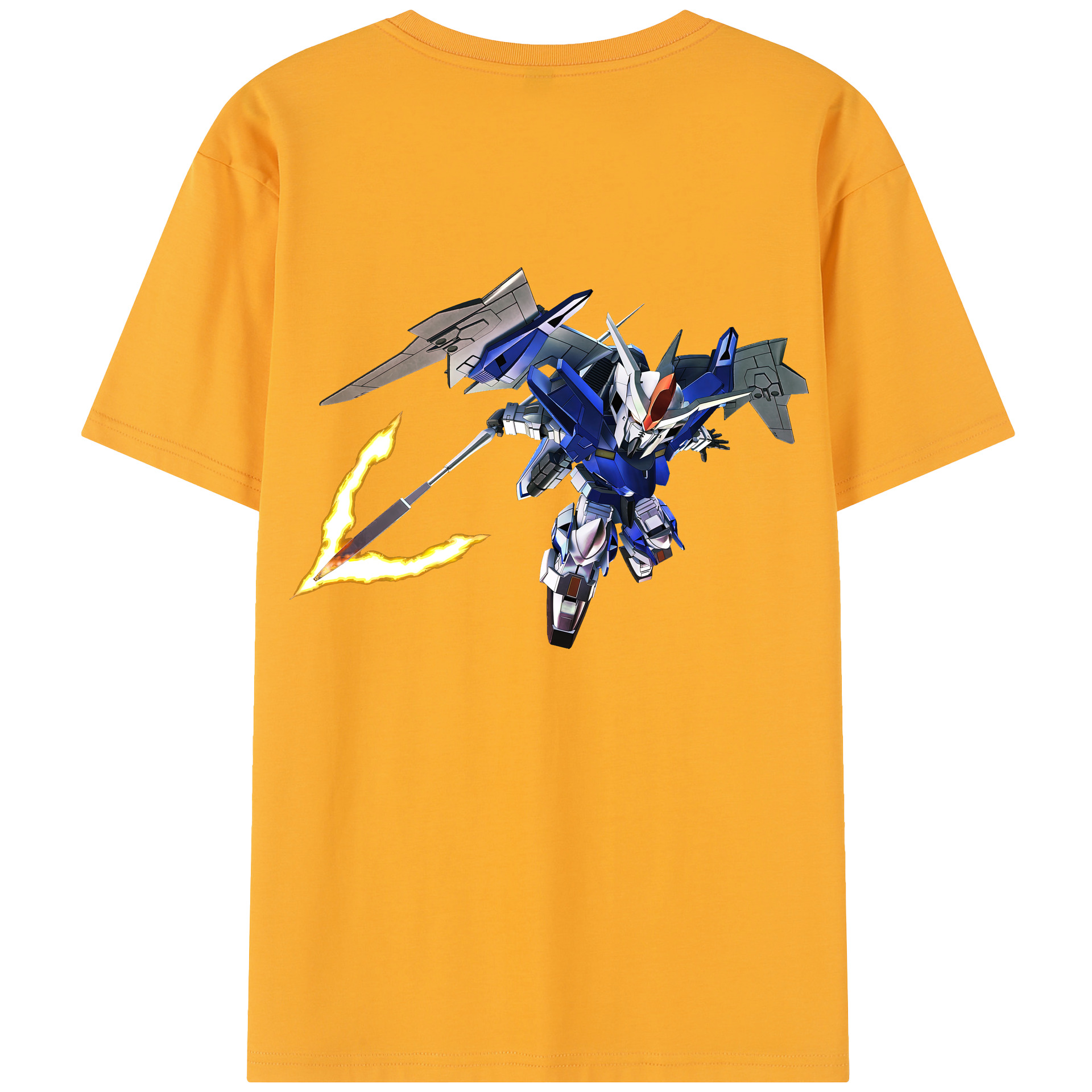 （画像用） 機動戦士ガンダム Mobile Suit Gundam レディース半袖Tシャツ(バックプリント)