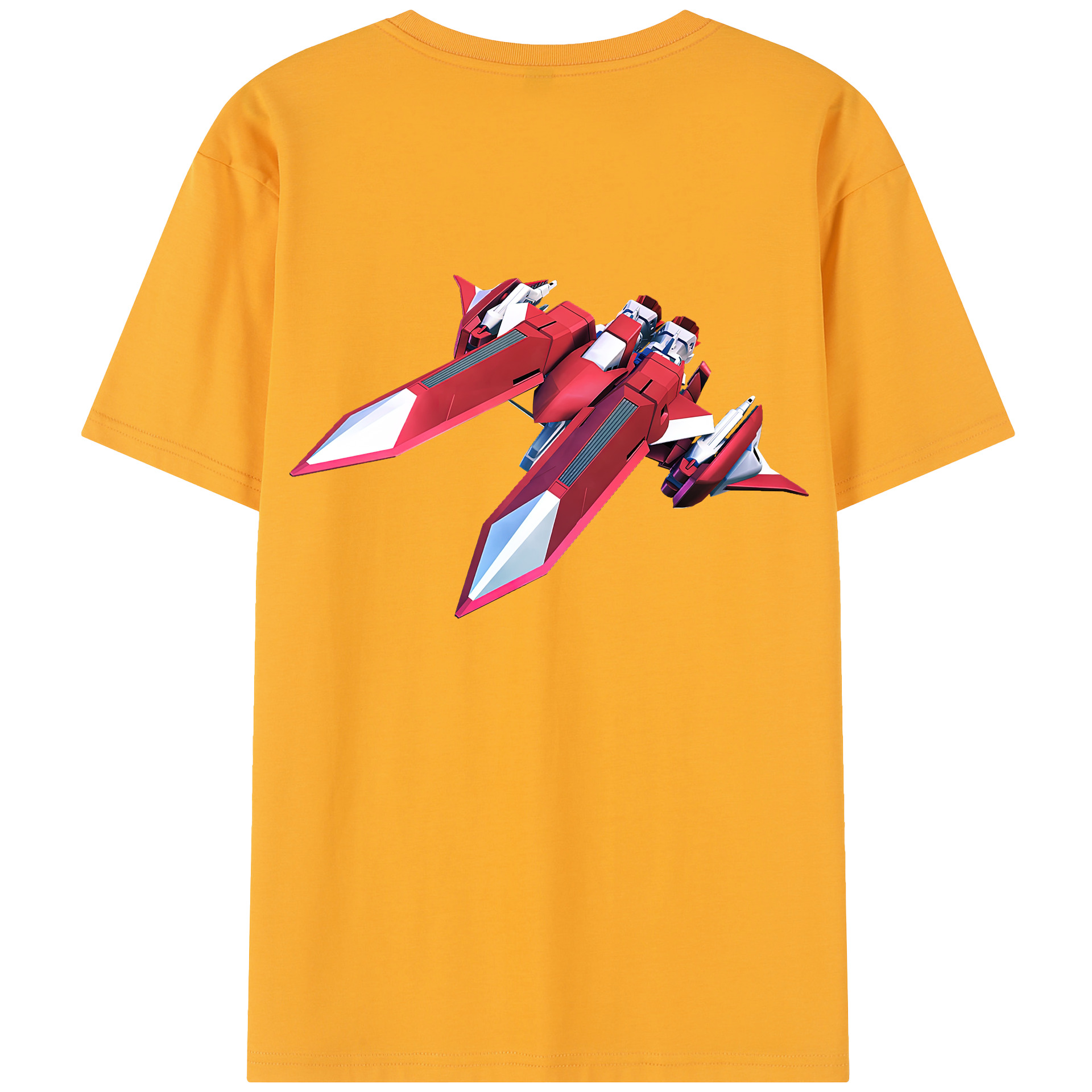 （画像用） 機動戦士ガンダム Mobile Suit Gundam レディース半袖Tシャツ(バックプリント)