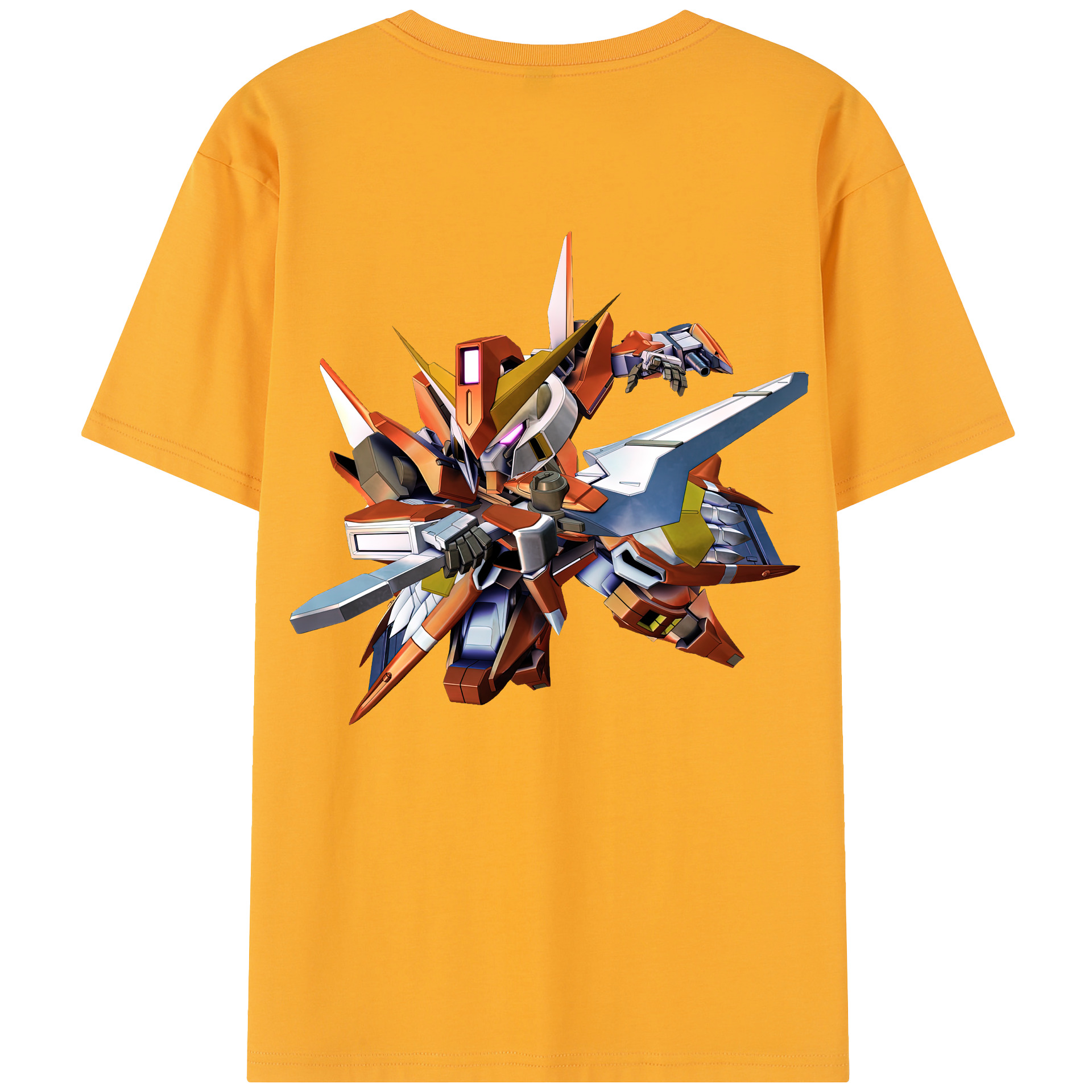 （画像用） 機動戦士ガンダム Mobile Suit Gundam レディース半袖Tシャツ(バックプリント)
