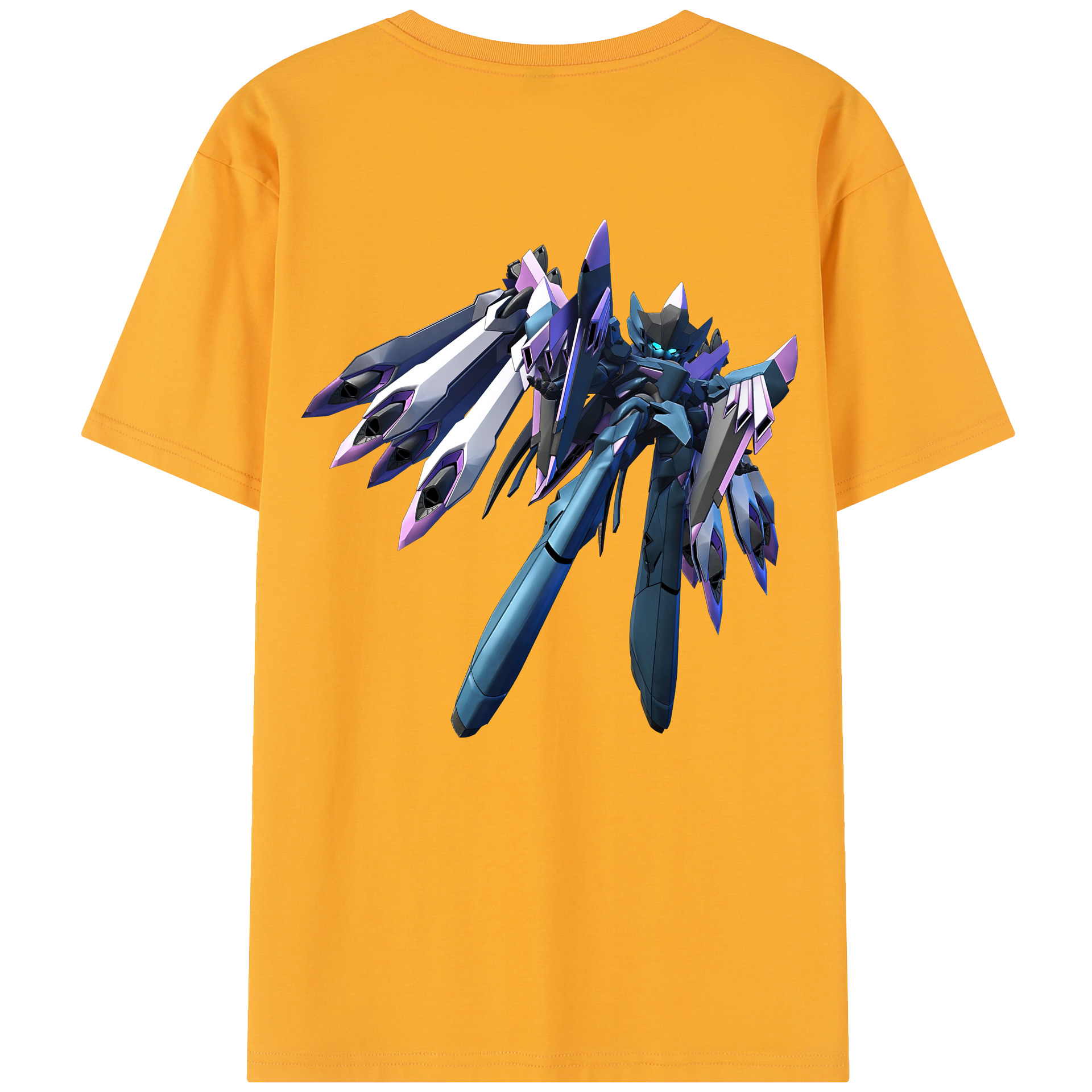 （画像用） 機動戦士ガンダム Mobile Suit Gundam レディース半袖Tシャツ(バックプリント)