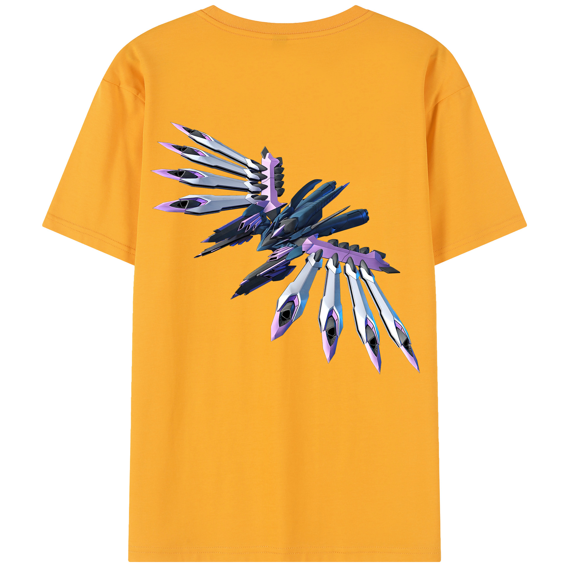 （画像用） 機動戦士ガンダム Mobile Suit Gundam レディース半袖Tシャツ(バックプリント)