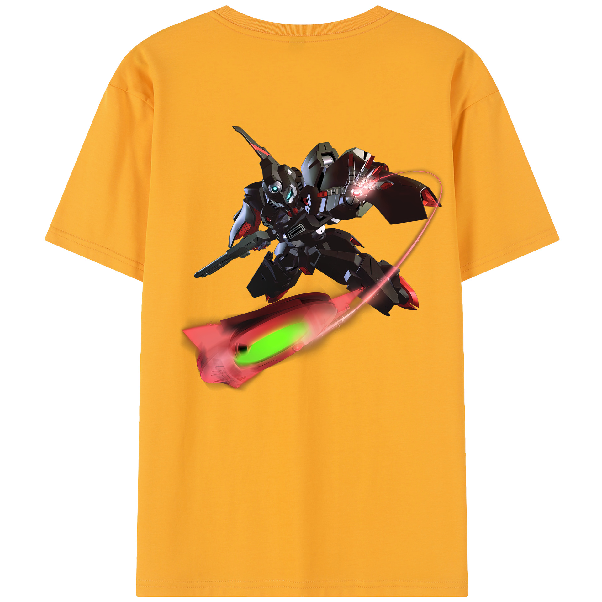 （画像用） 機動戦士ガンダム Mobile Suit Gundam レディース半袖Tシャツ(バックプリント)