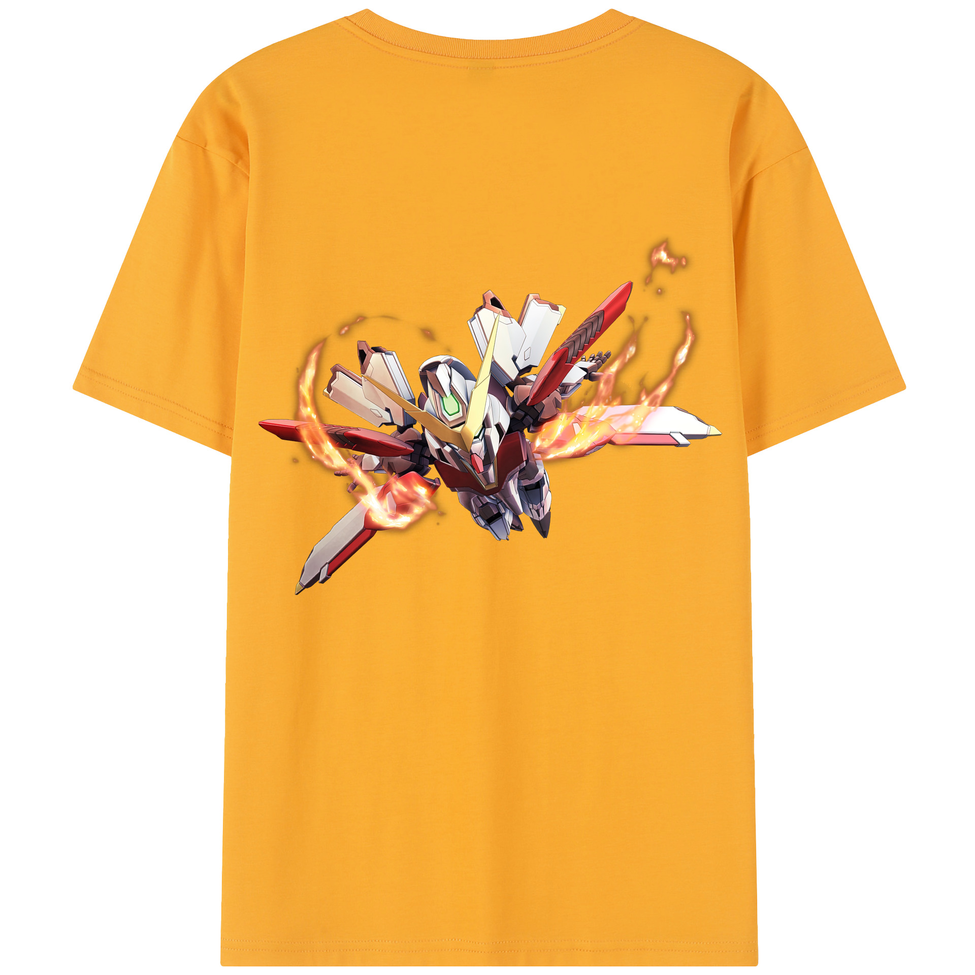 （画像用） 機動戦士ガンダム Mobile Suit Gundam レディース半袖Tシャツ(バックプリント)