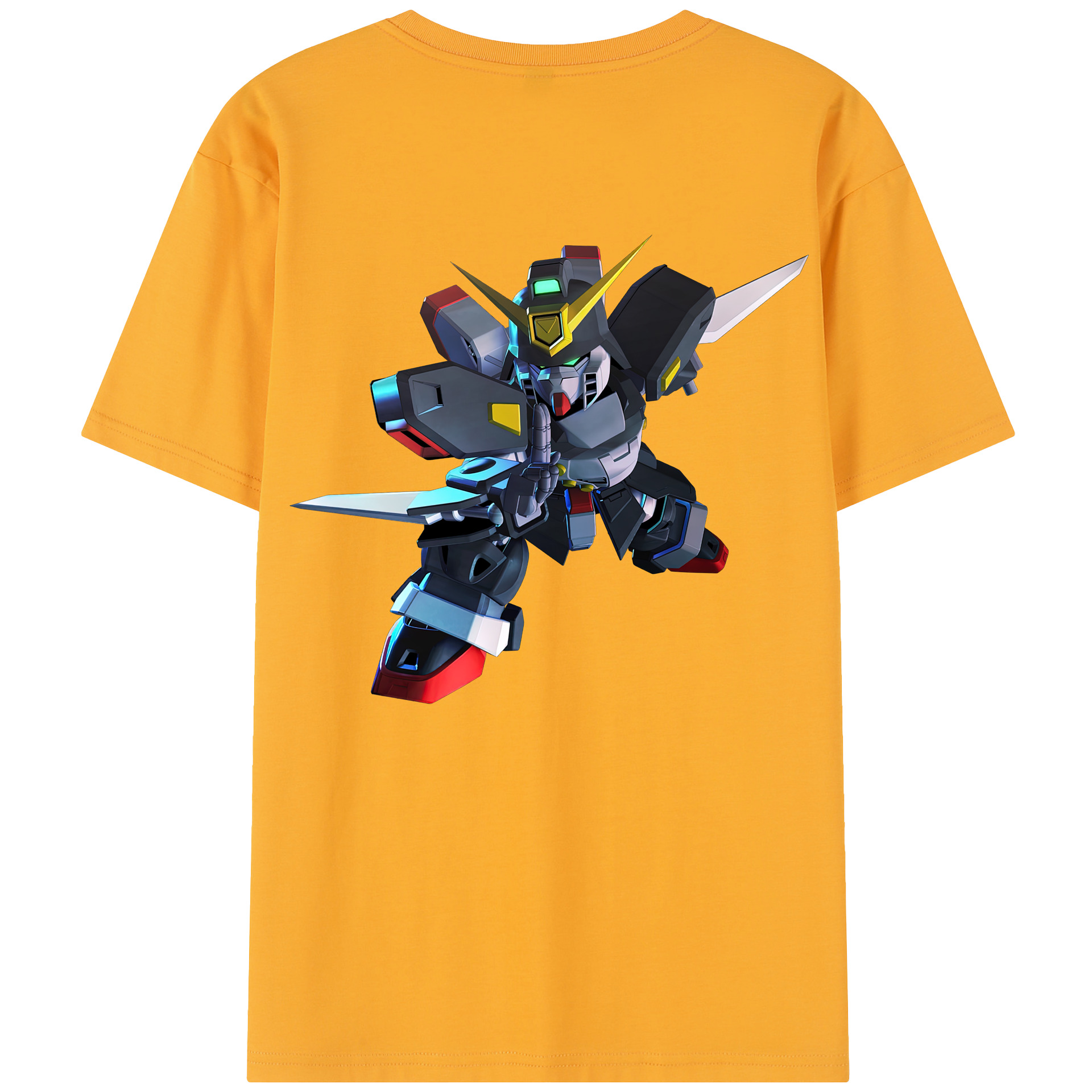 （画像用） 機動戦士ガンダム Mobile Suit Gundam レディース半袖Tシャツ(バックプリント)