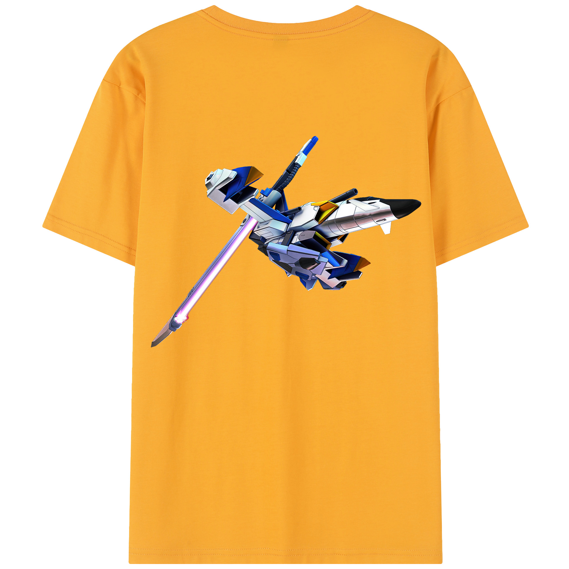 （画像用） 機動戦士ガンダム Mobile Suit Gundam レディース半袖Tシャツ(バックプリント)