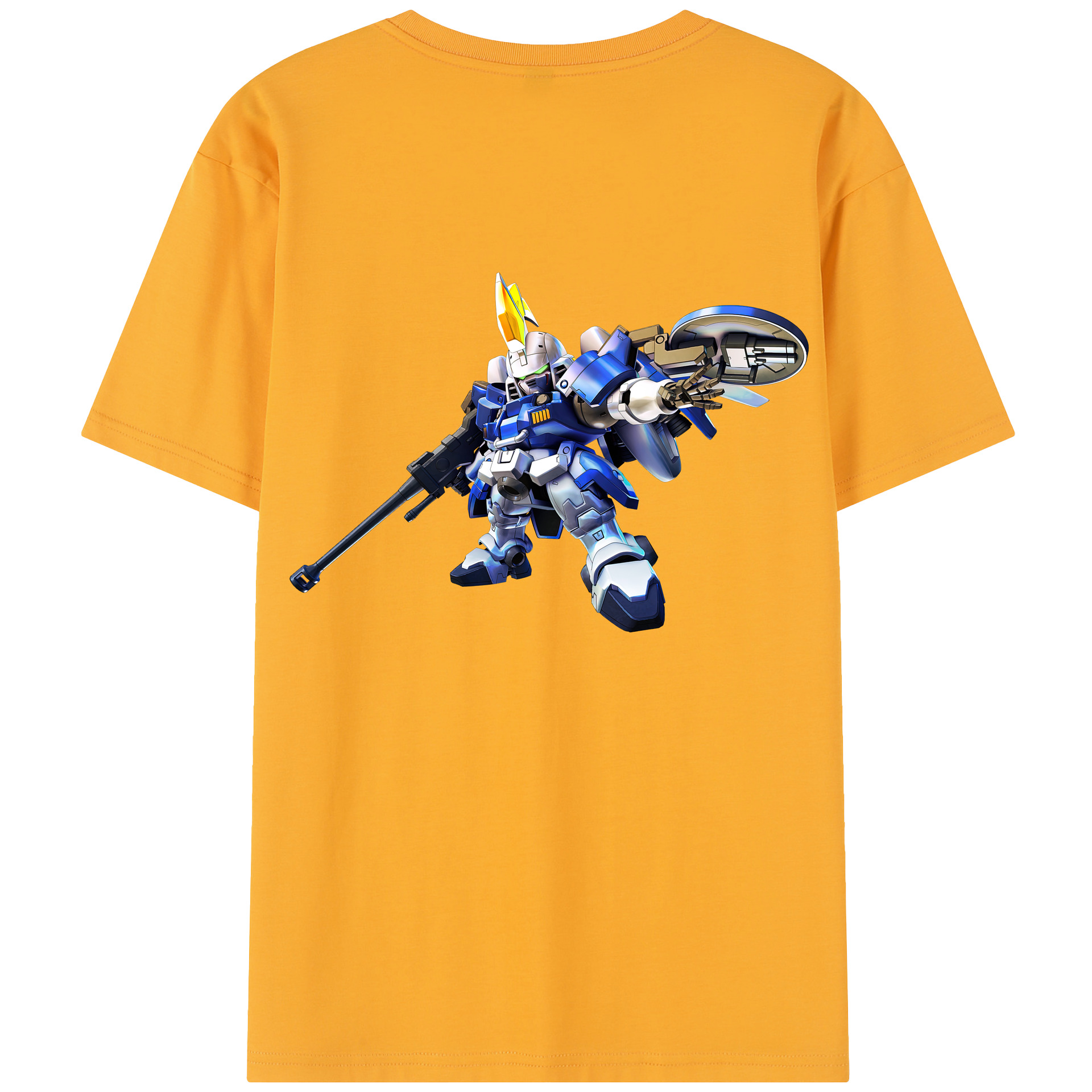 （画像用） 機動戦士ガンダム Mobile Suit Gundam レディース半袖Tシャツ(バックプリント)
