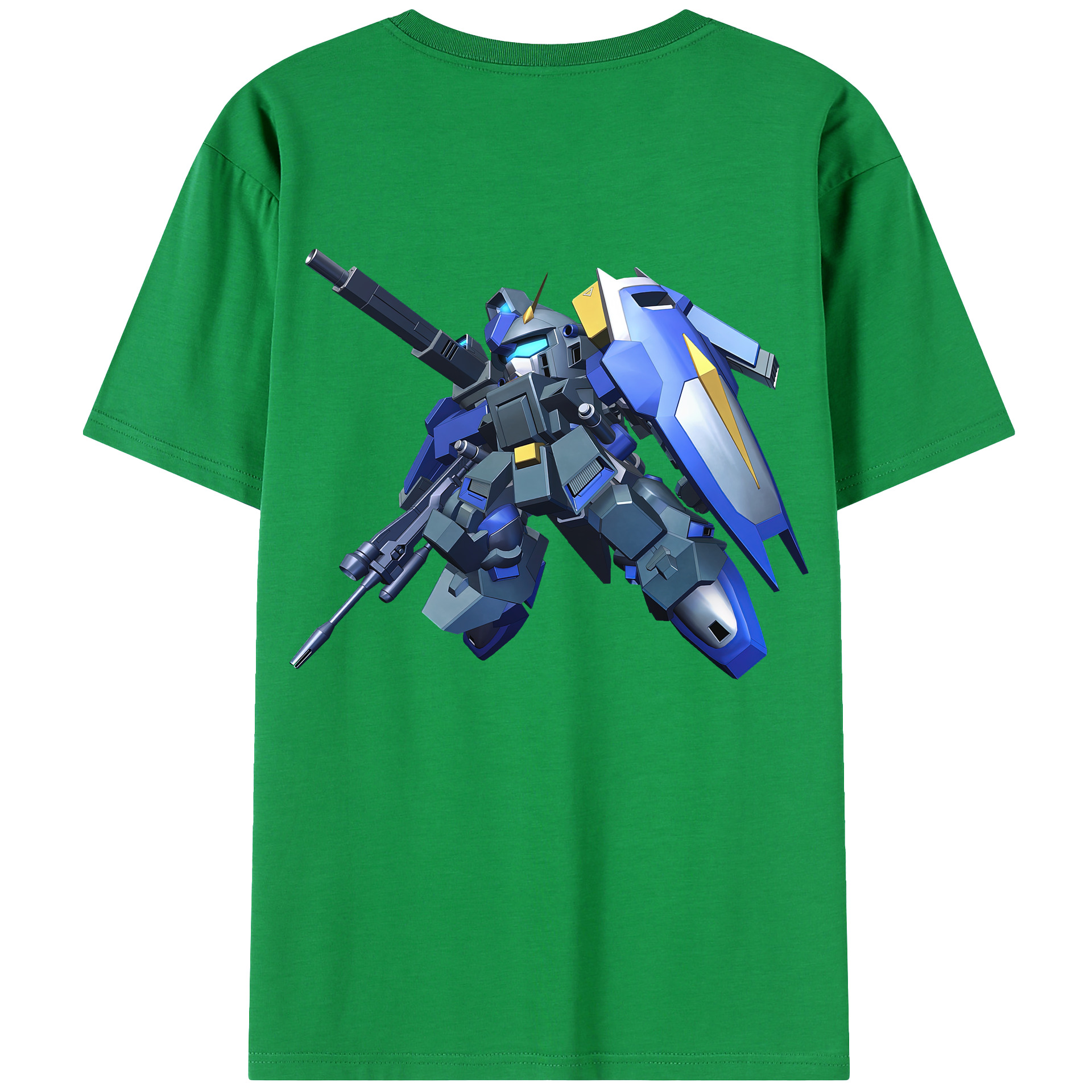 （画像用） 機動戦士ガンダム Mobile Suit Gundam レディース半袖Tシャツ(バックプリント)