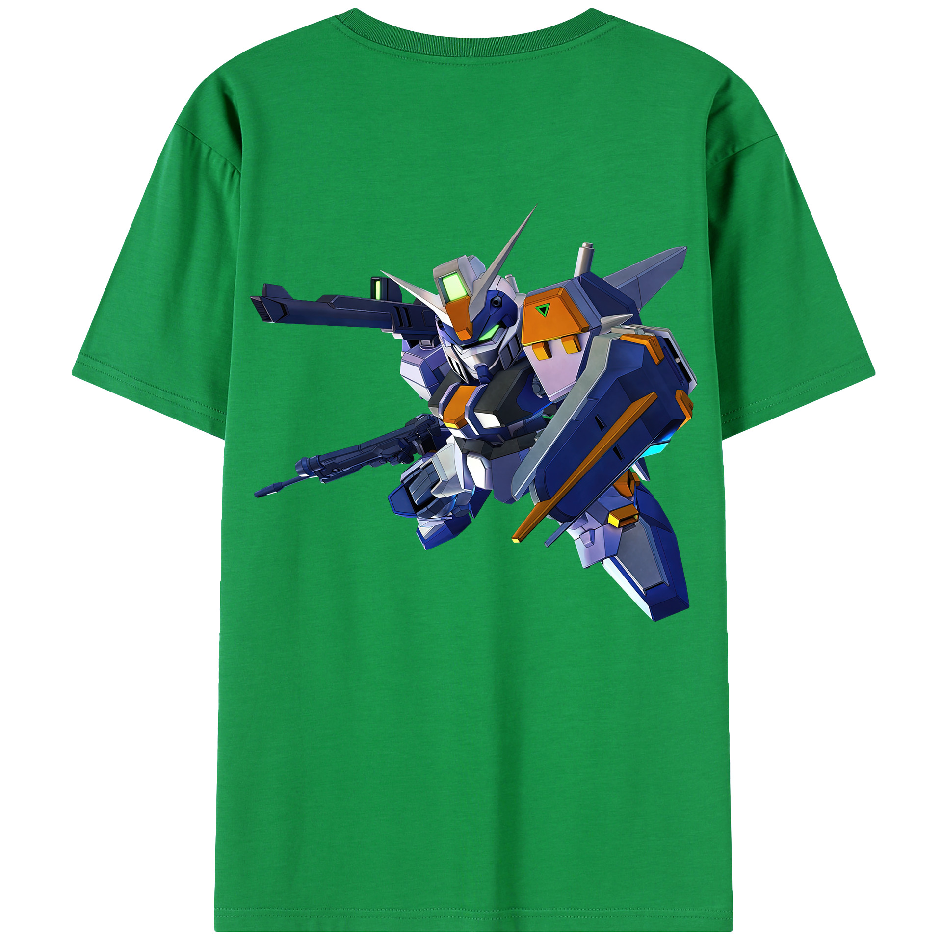 （画像用） 機動戦士ガンダム Mobile Suit Gundam レディース半袖Tシャツ(バックプリント)