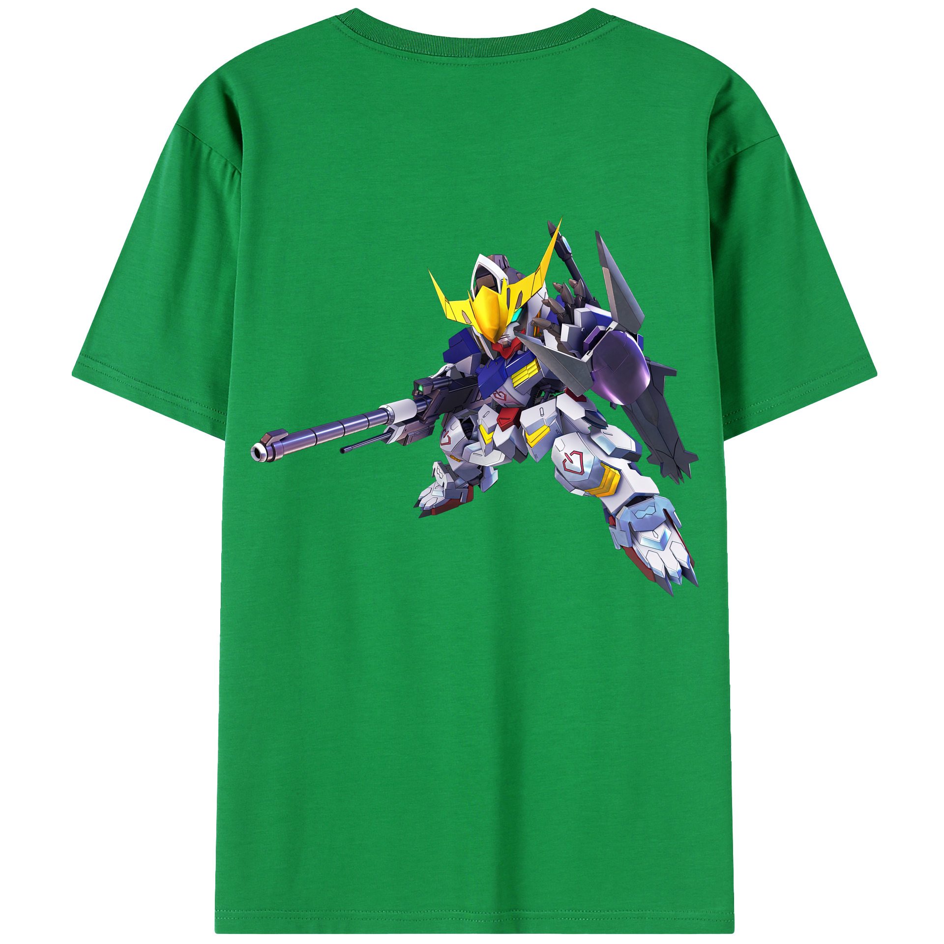 （画像用） 機動戦士ガンダム Mobile Suit Gundam レディース半袖Tシャツ(バックプリント)