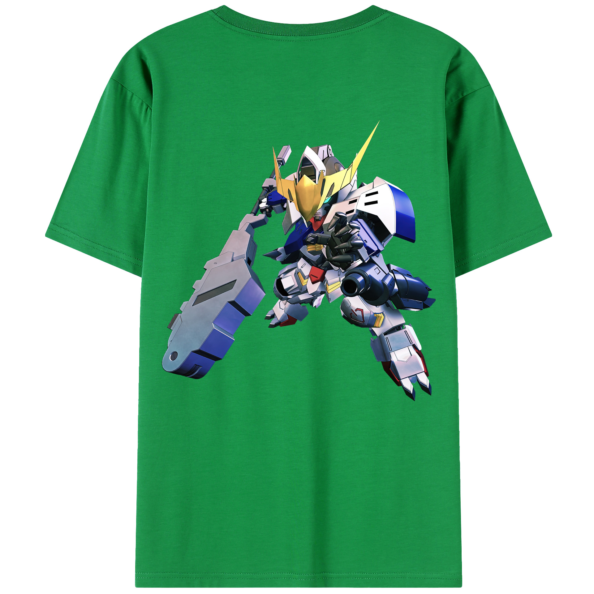 （画像用） 機動戦士ガンダム Mobile Suit Gundam レディース半袖Tシャツ(バックプリント)