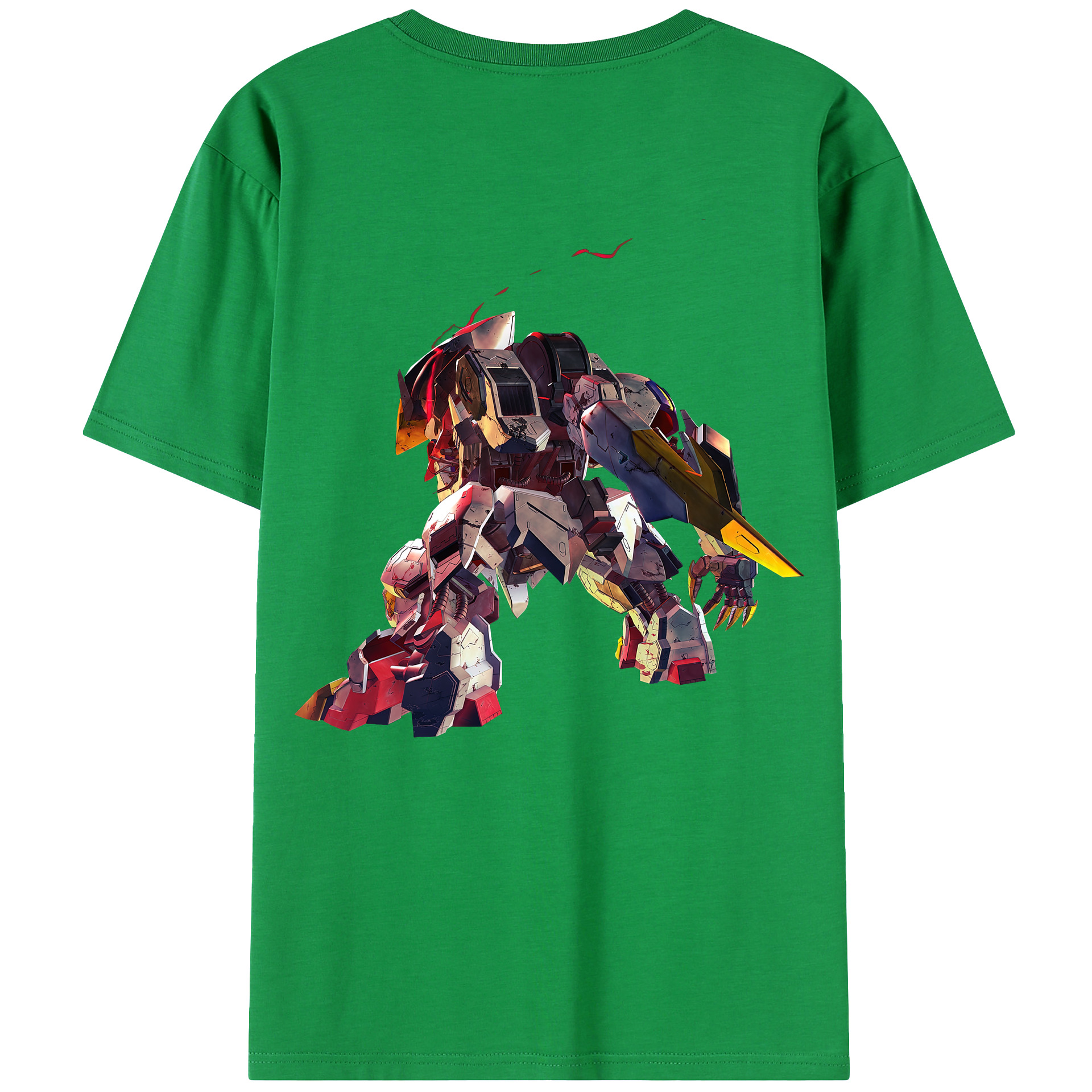 （画像用） 機動戦士ガンダム Mobile Suit Gundam レディース半袖Tシャツ(バックプリント)