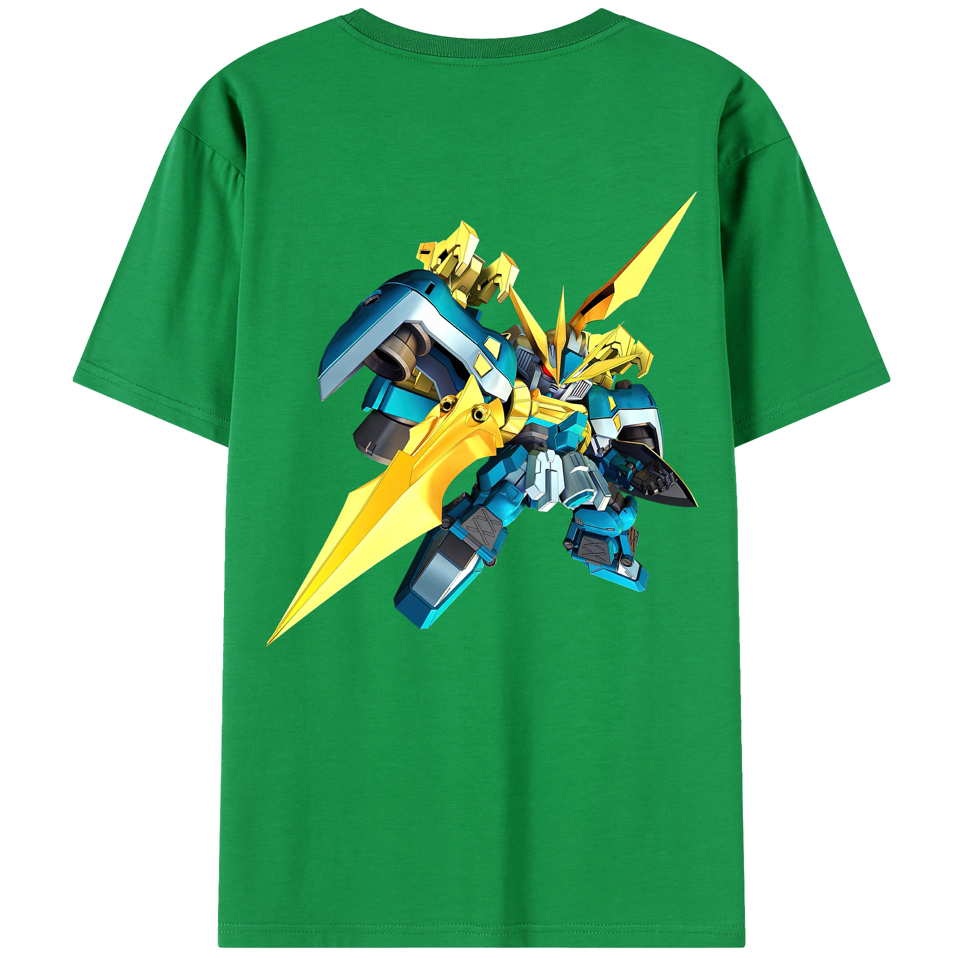 （画像用） 機動戦士ガンダム Mobile Suit Gundam レディース半袖Tシャツ(バックプリント)