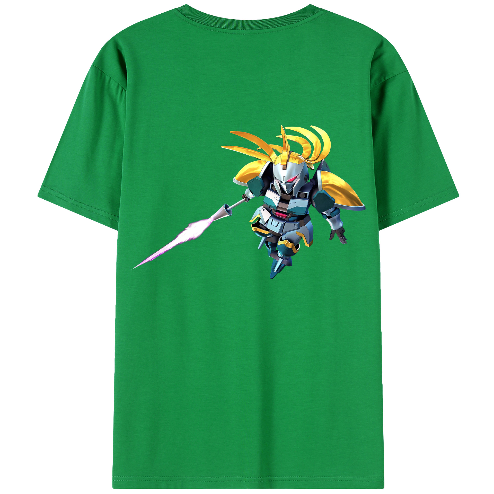 （画像用） 機動戦士ガンダム Mobile Suit Gundam レディース半袖Tシャツ(バックプリント)