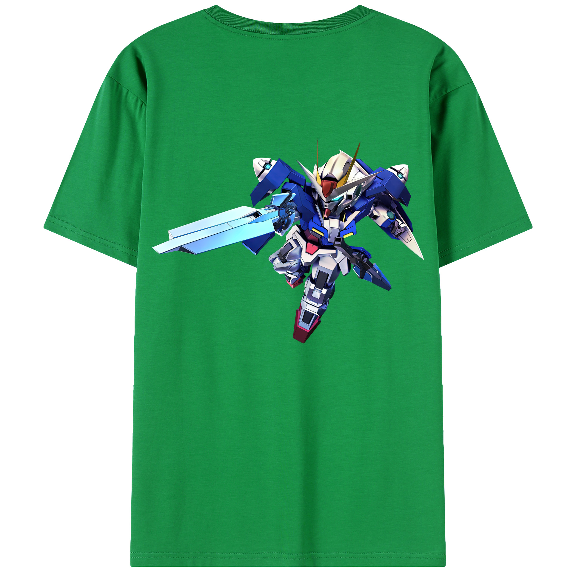 （画像用） 機動戦士ガンダム Mobile Suit Gundam レディース半袖Tシャツ(バックプリント)