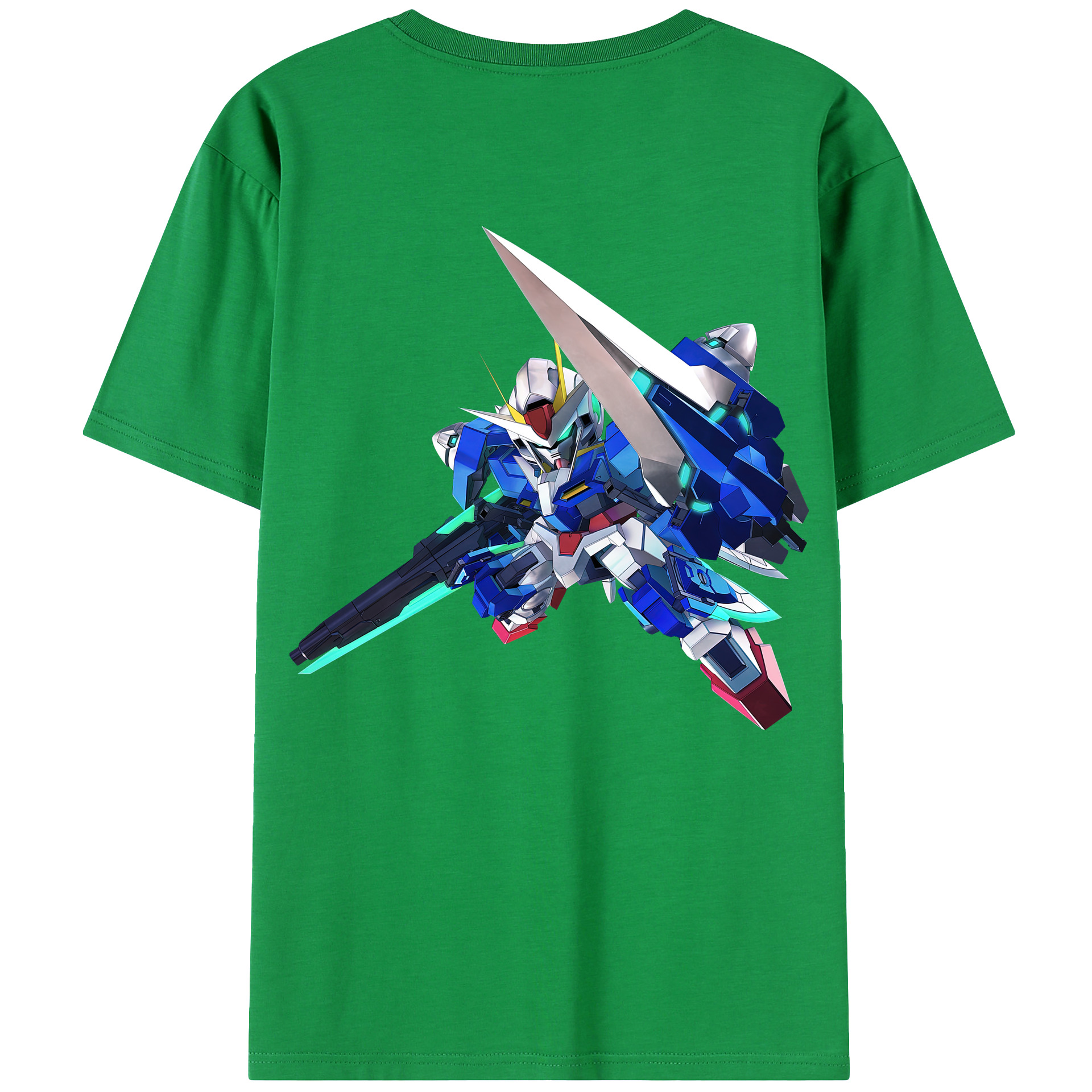 （画像用） 機動戦士ガンダム Mobile Suit Gundam レディース半袖Tシャツ(バックプリント)