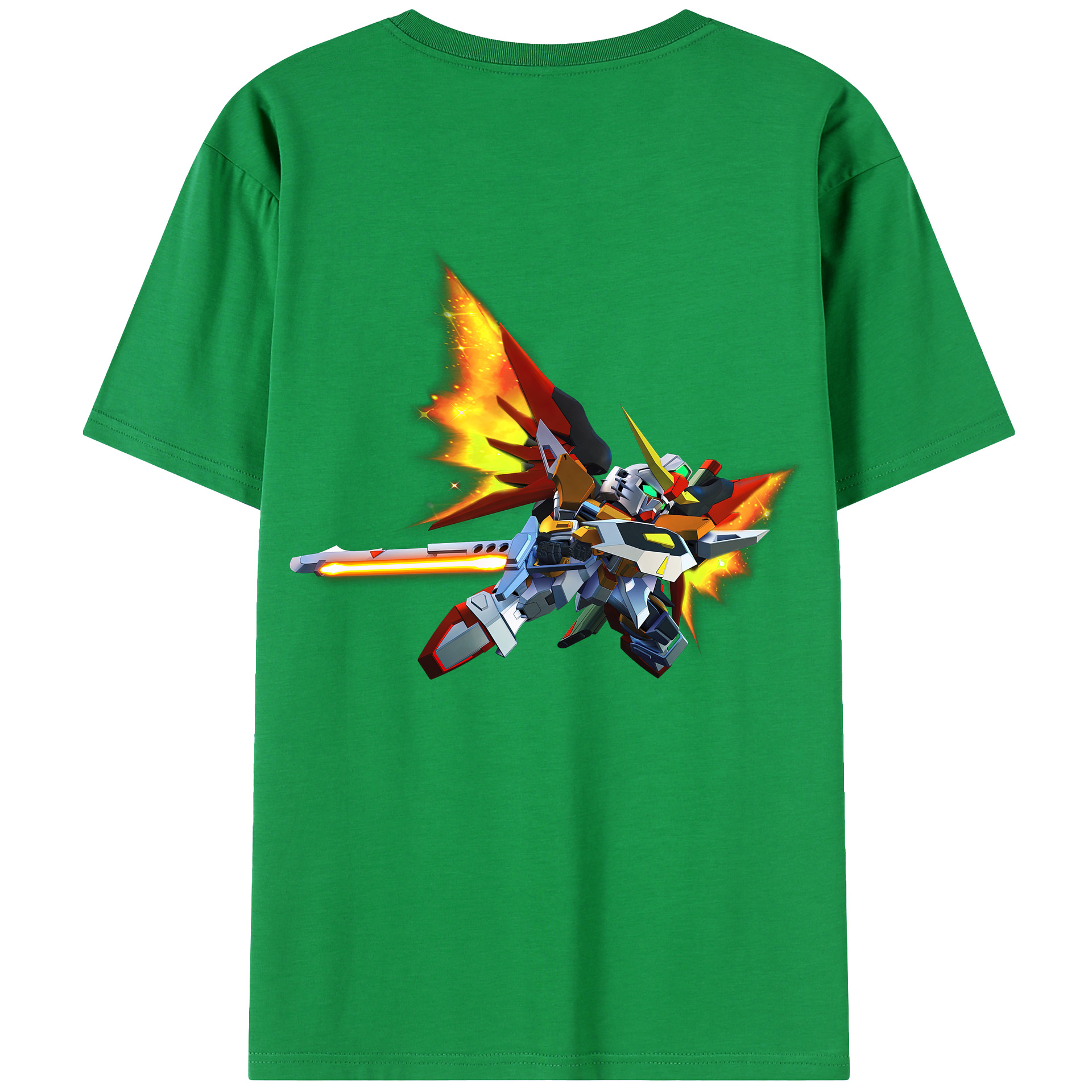 （画像用） 機動戦士ガンダム Mobile Suit Gundam レディース半袖Tシャツ(バックプリント)