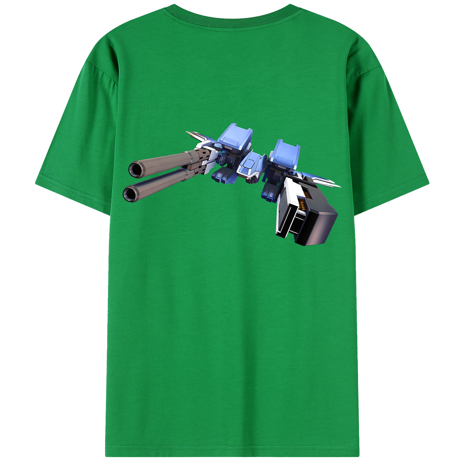 （画像用） 機動戦士ガンダム Mobile Suit Gundam レディース半袖Tシャツ(バックプリント)