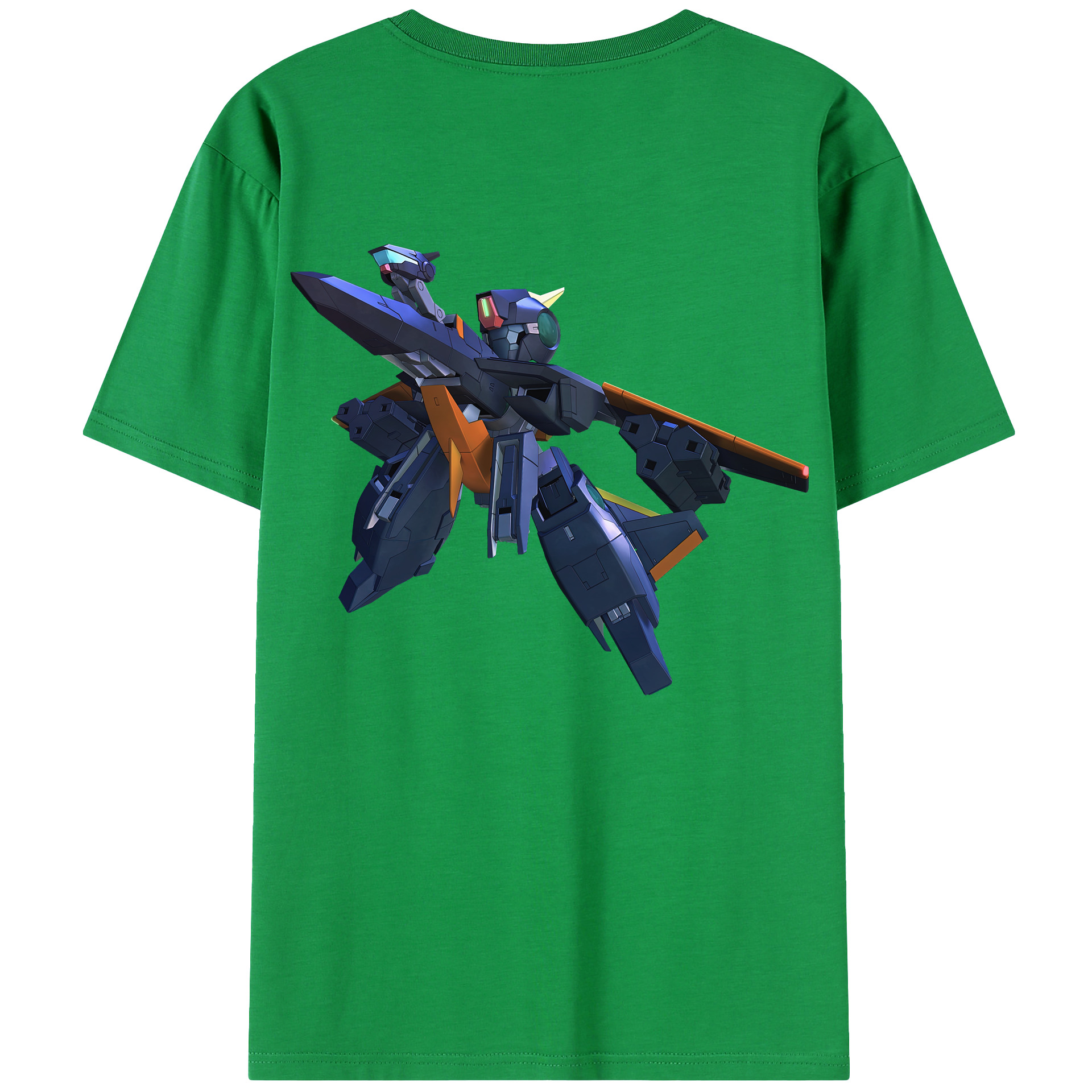 （画像用） 機動戦士ガンダム Mobile Suit Gundam レディース半袖Tシャツ(バックプリント)