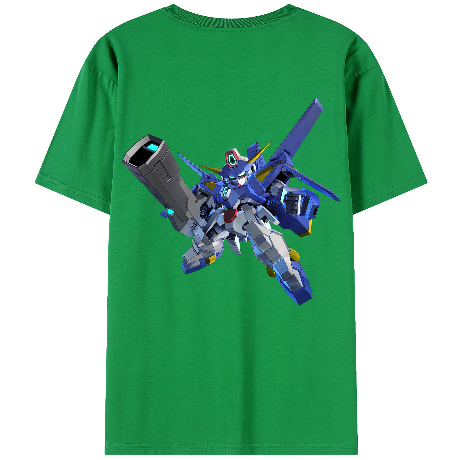 （画像用） 機動戦士ガンダム Mobile Suit Gundam レディース半袖Tシャツ(バックプリント)
