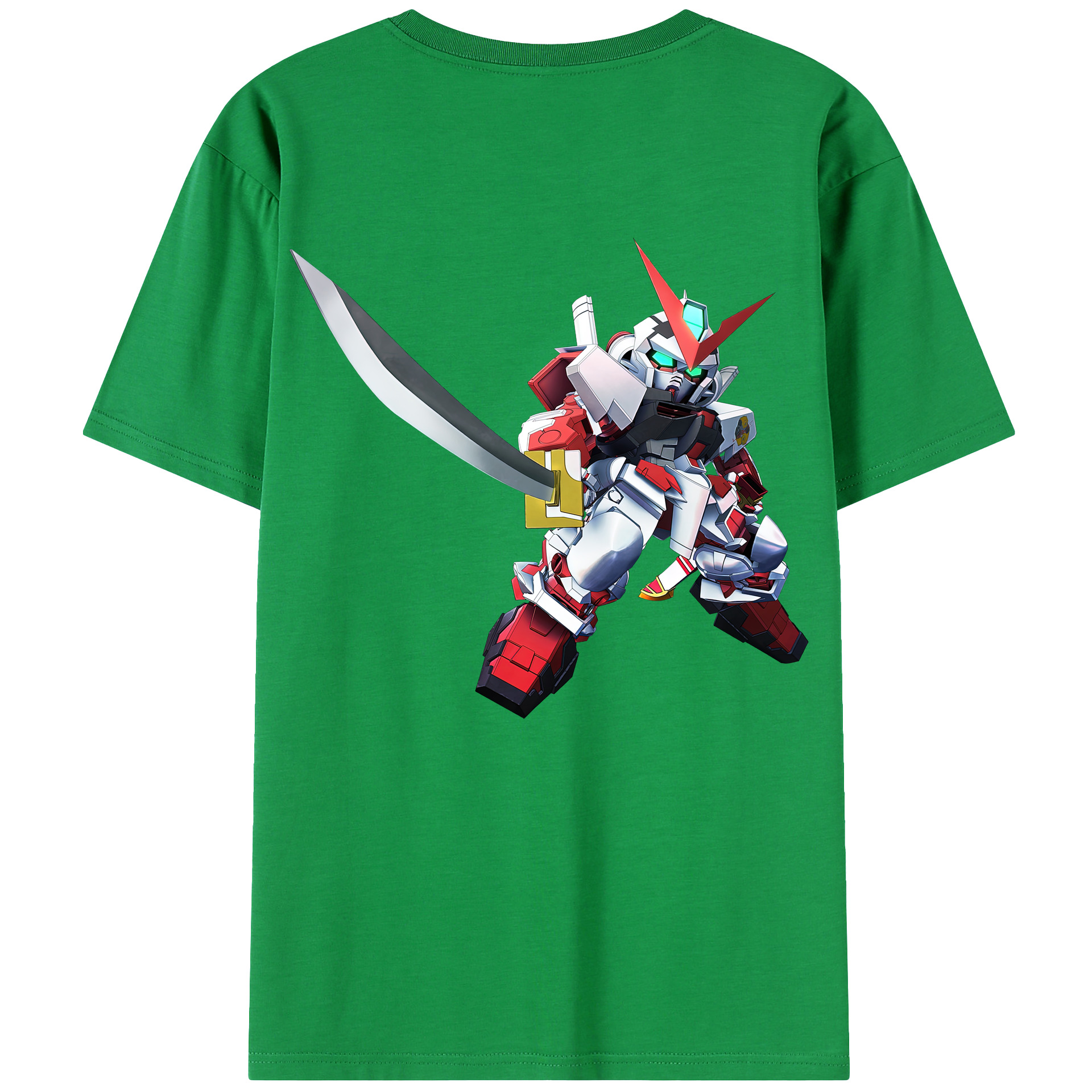 （画像用） 機動戦士ガンダム Mobile Suit Gundam レディース半袖Tシャツ(バックプリント)