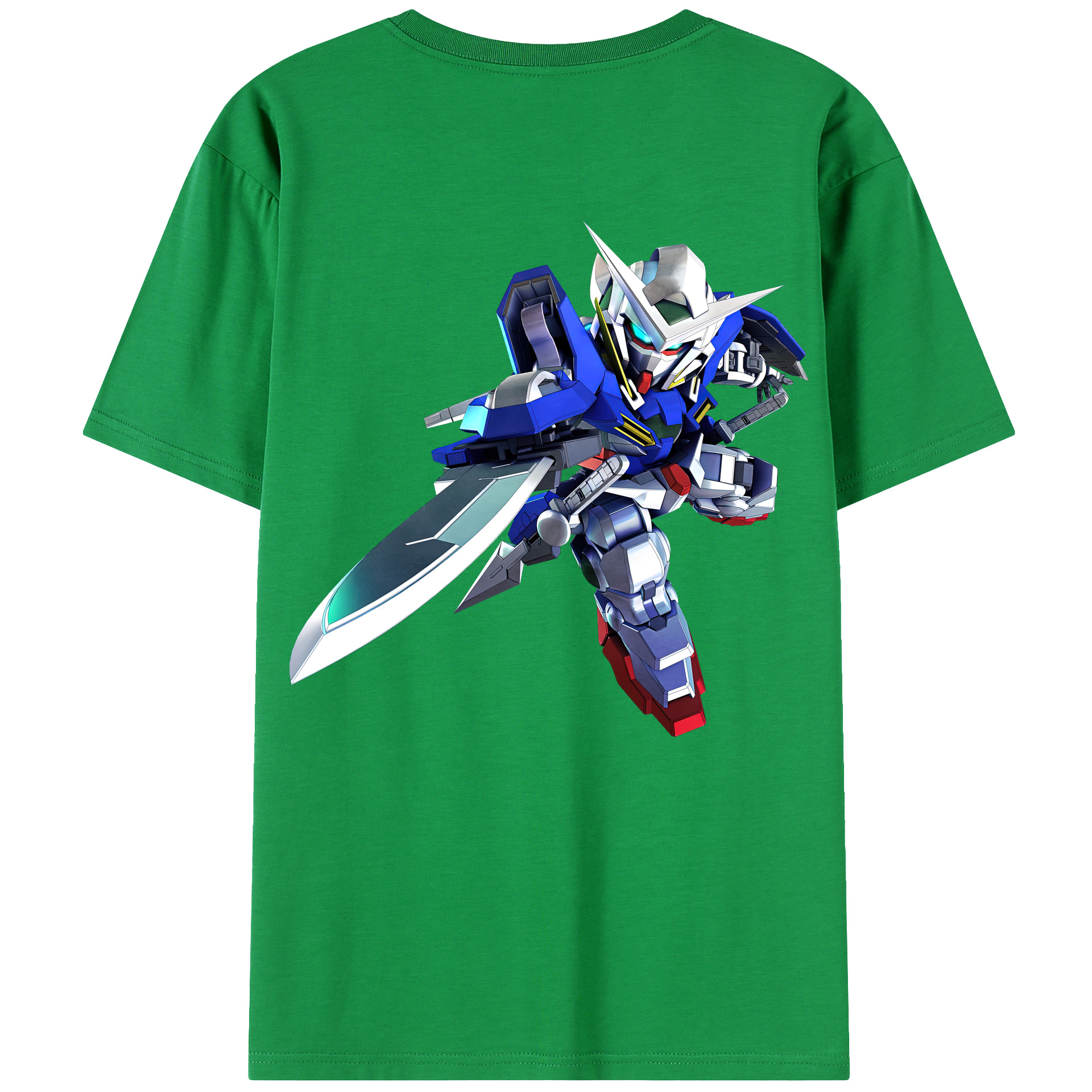 （画像用） 機動戦士ガンダム Mobile Suit Gundam レディース半袖Tシャツ(バックプリント)