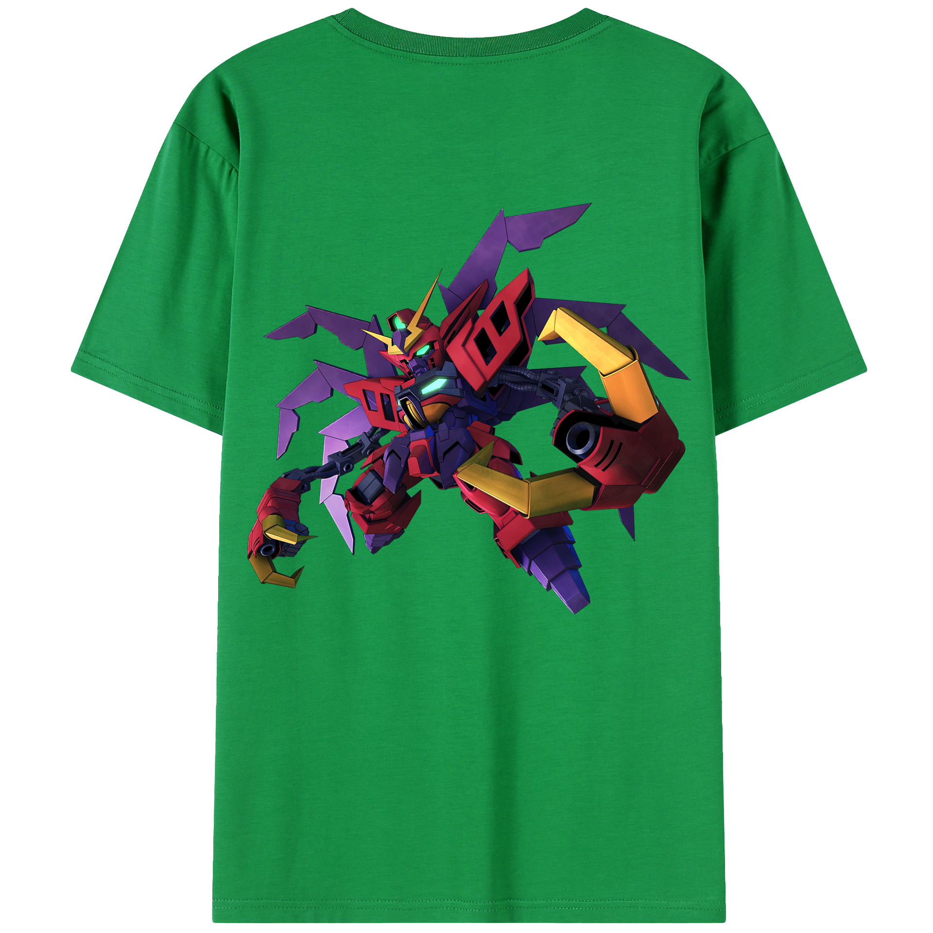 （画像用） 機動戦士ガンダム Mobile Suit Gundam レディース半袖Tシャツ(バックプリント)