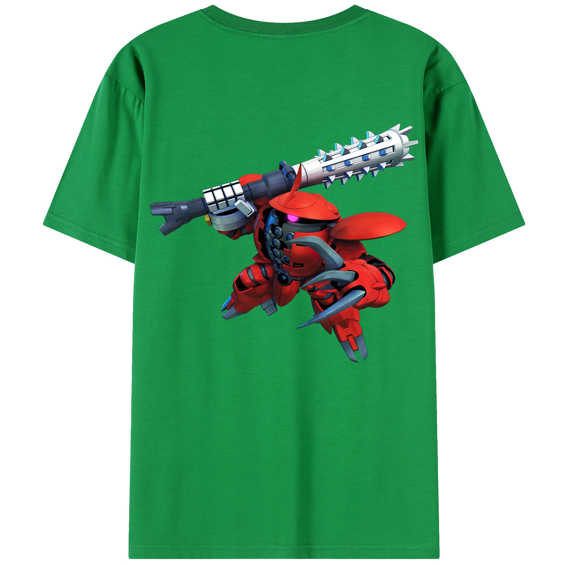 （画像用） 機動戦士ガンダム Mobile Suit Gundam レディース半袖Tシャツ(バックプリント)