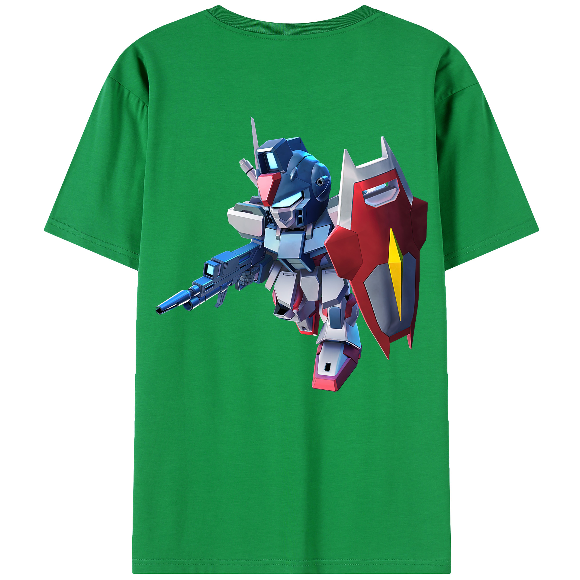 （画像用） 機動戦士ガンダム Mobile Suit Gundam レディース半袖Tシャツ(バックプリント)