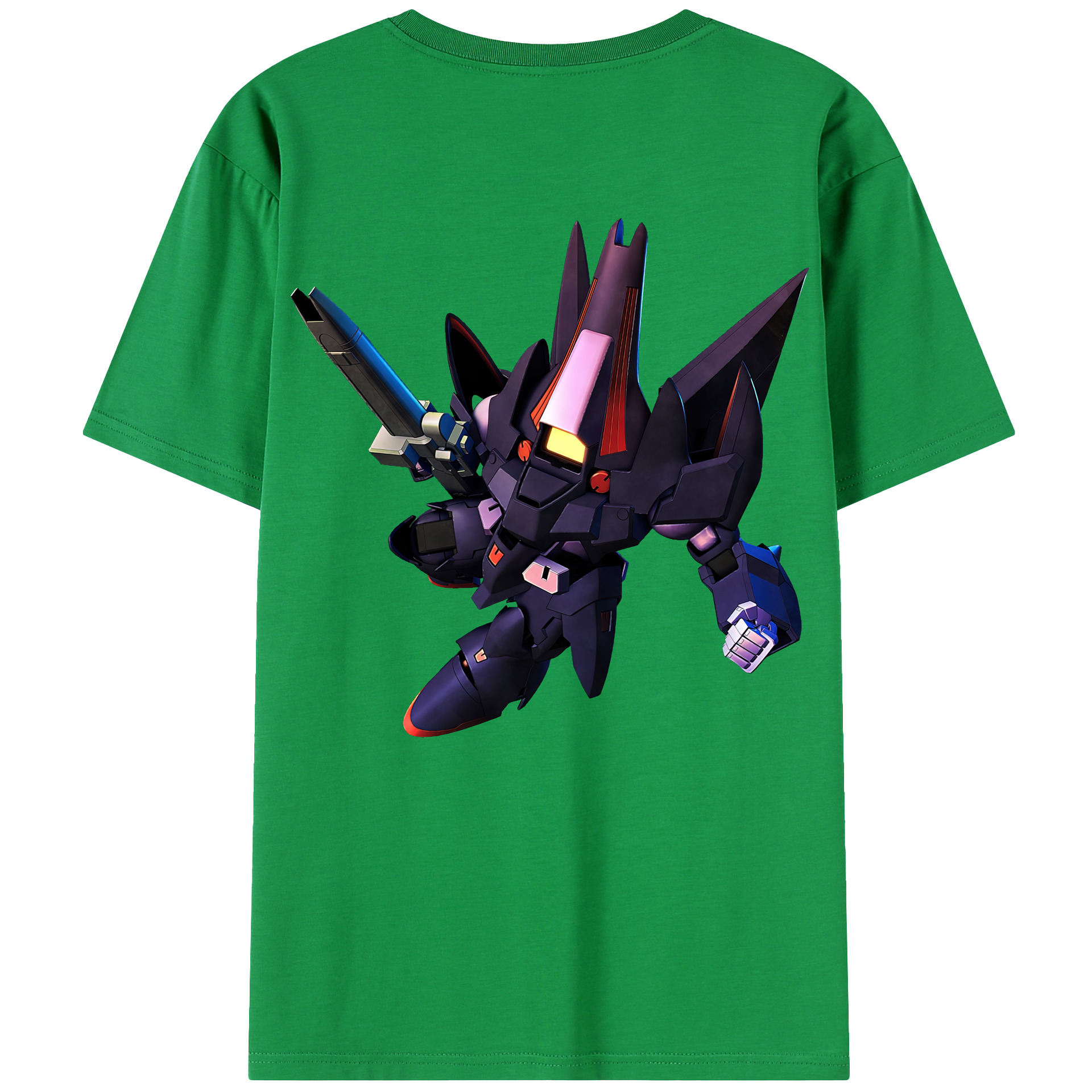 （画像用） 機動戦士ガンダム Mobile Suit Gundam レディース半袖Tシャツ(バックプリント)