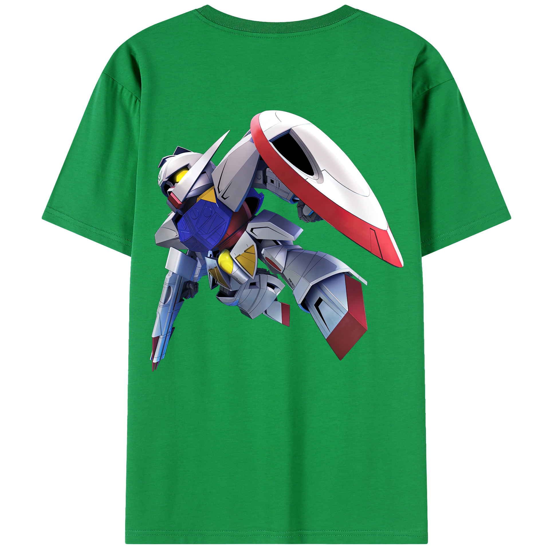 （画像用） 機動戦士ガンダム Mobile Suit Gundam レディース半袖Tシャツ(バックプリント)