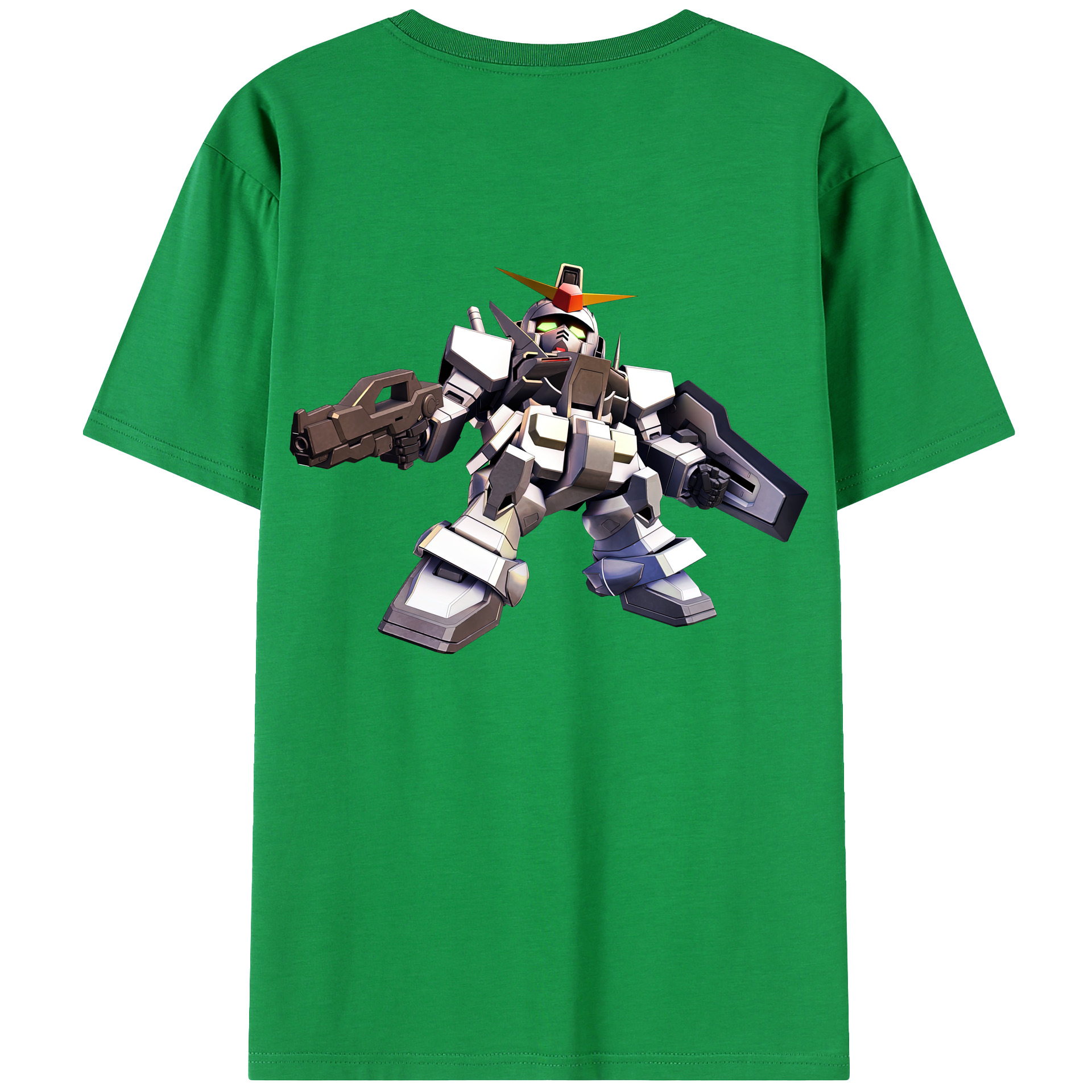 （画像用） 機動戦士ガンダム Mobile Suit Gundam レディース半袖Tシャツ(バックプリント)