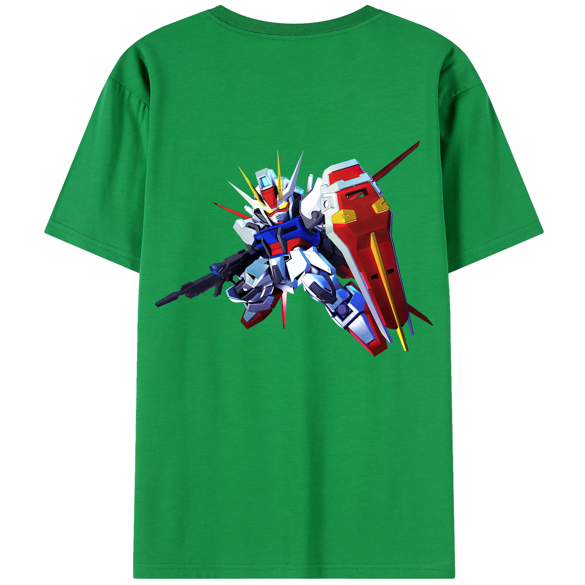（画像用） 機動戦士ガンダム Mobile Suit Gundam レディース半袖Tシャツ(バックプリント)