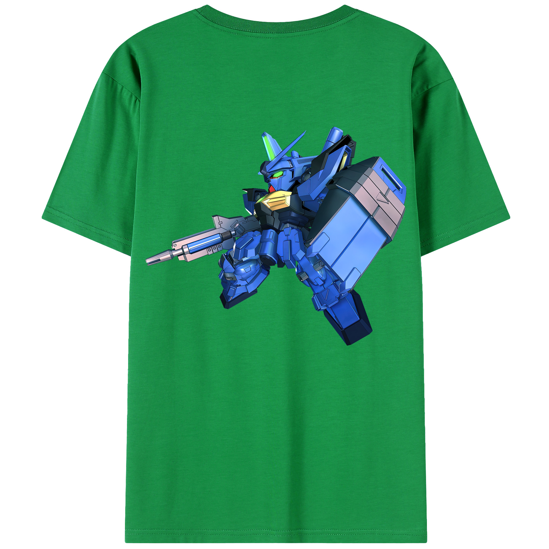 （画像用） 機動戦士ガンダム Mobile Suit Gundam レディース半袖Tシャツ(バックプリント)