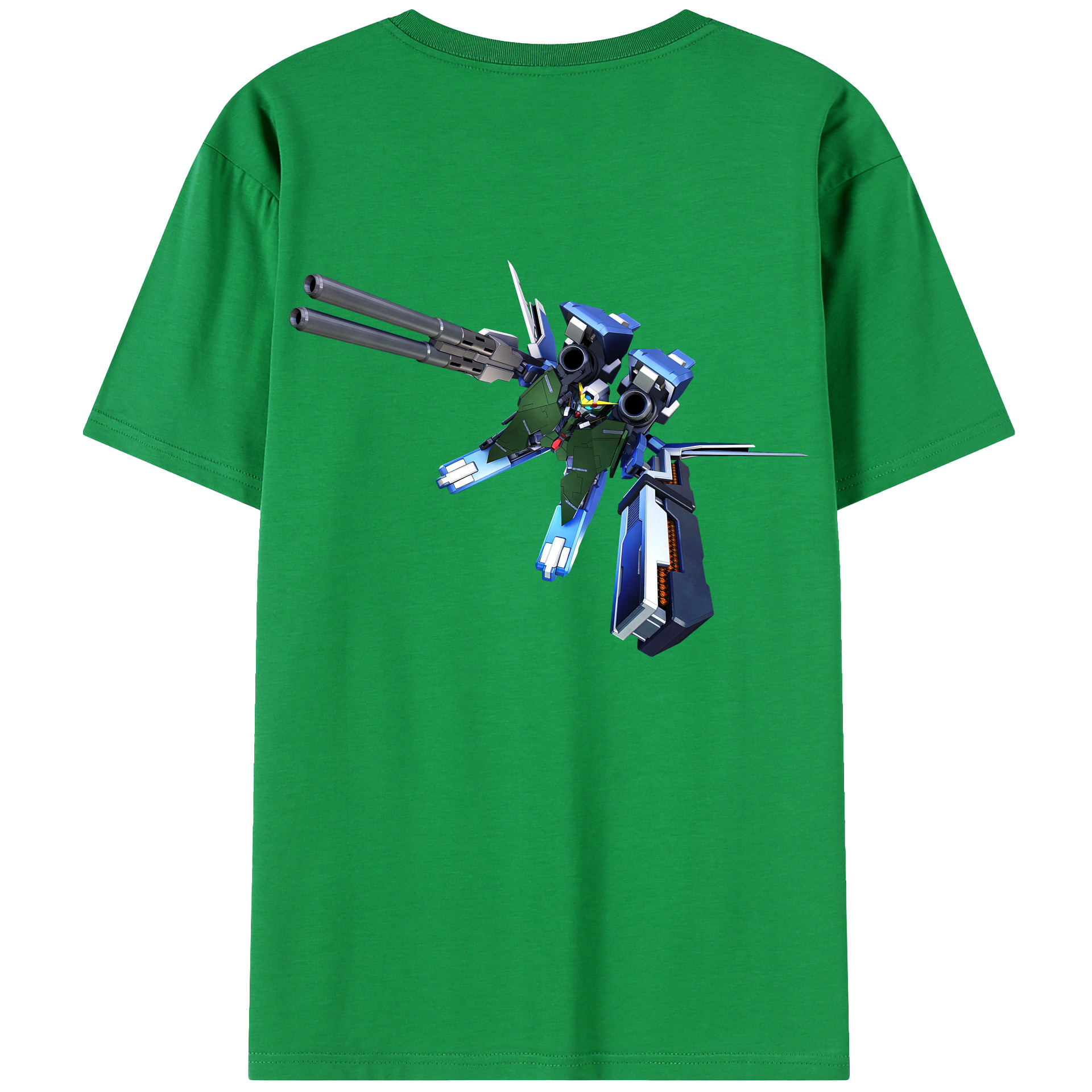 （画像用） 機動戦士ガンダム Mobile Suit Gundam レディース半袖Tシャツ(バックプリント)