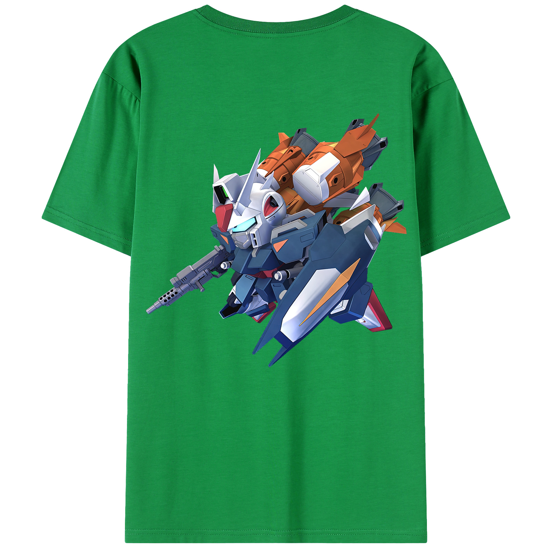 （画像用） 機動戦士ガンダム Mobile Suit Gundam レディース半袖Tシャツ(バックプリント)